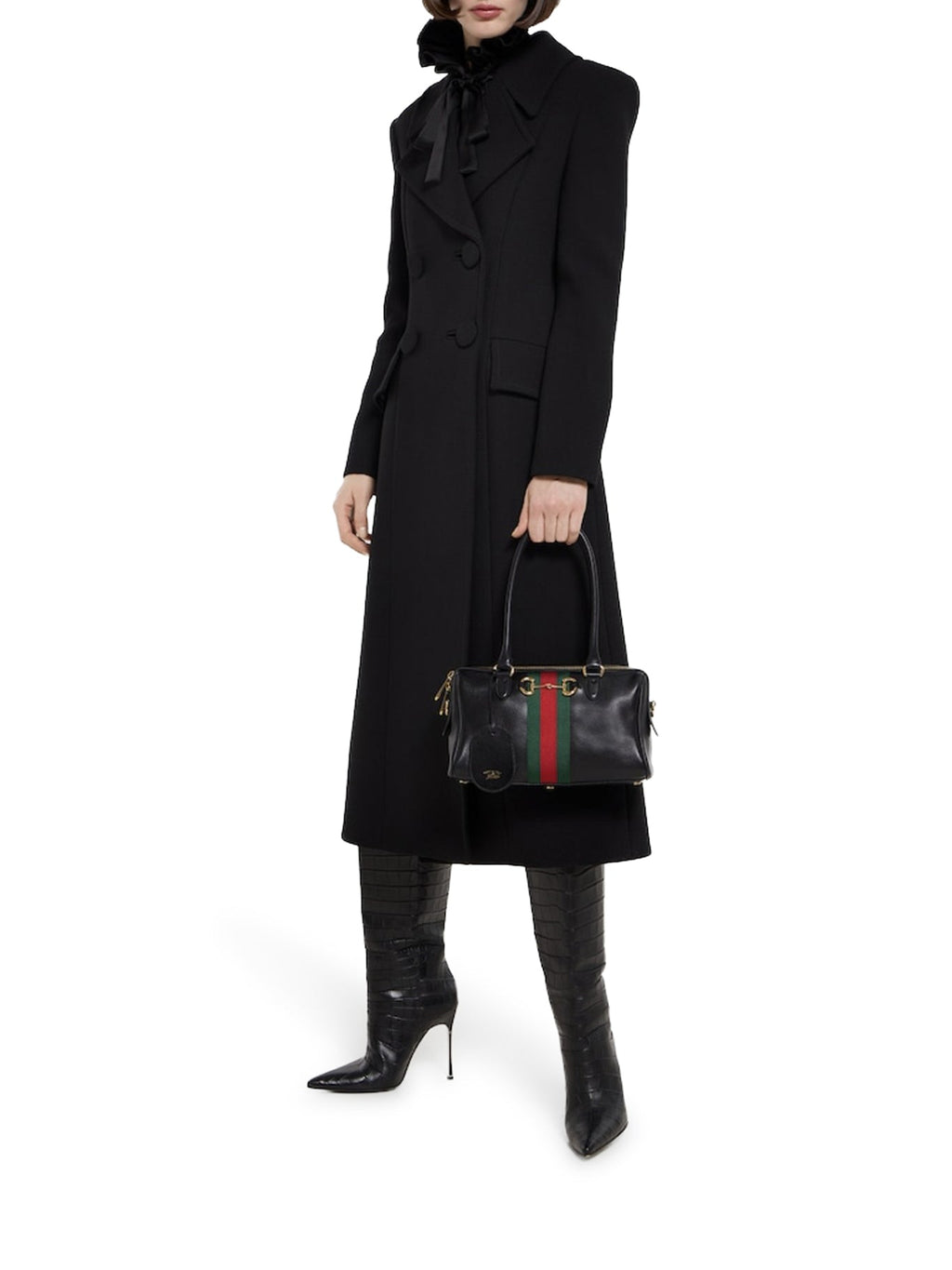 Medium Bag Top Handle Gucci – Гарантія оригінальності – вид ззаду