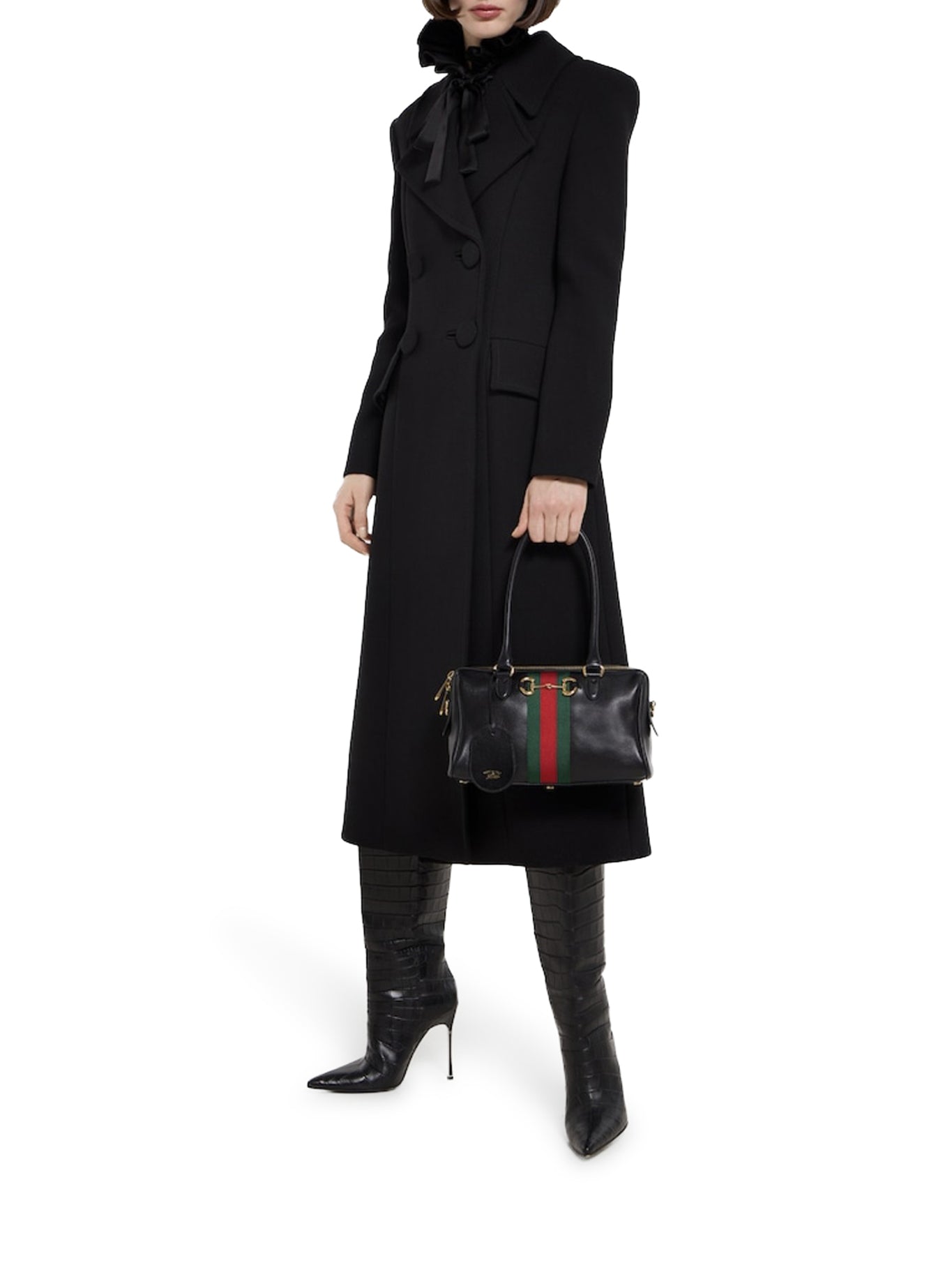 Medium Bag Top Handle Gucci – Гарантія оригінальності – вид ззаду