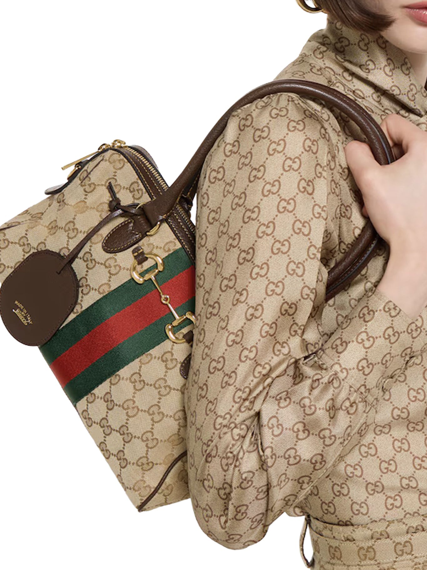 Medium Bag Top Handle Gucci – Гарантія оригінальності – збільшений вид