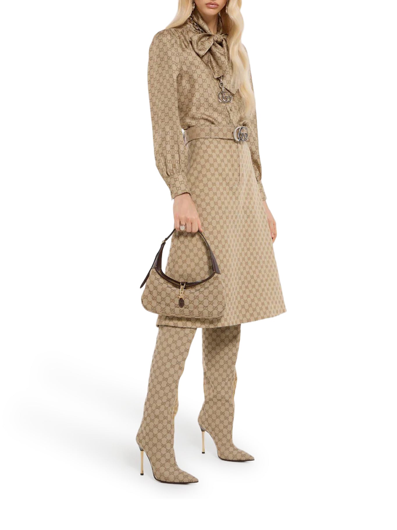 Оригінальна Borsa A Spalla Jackie Slim Misura Piccola Gucci – детальний вид