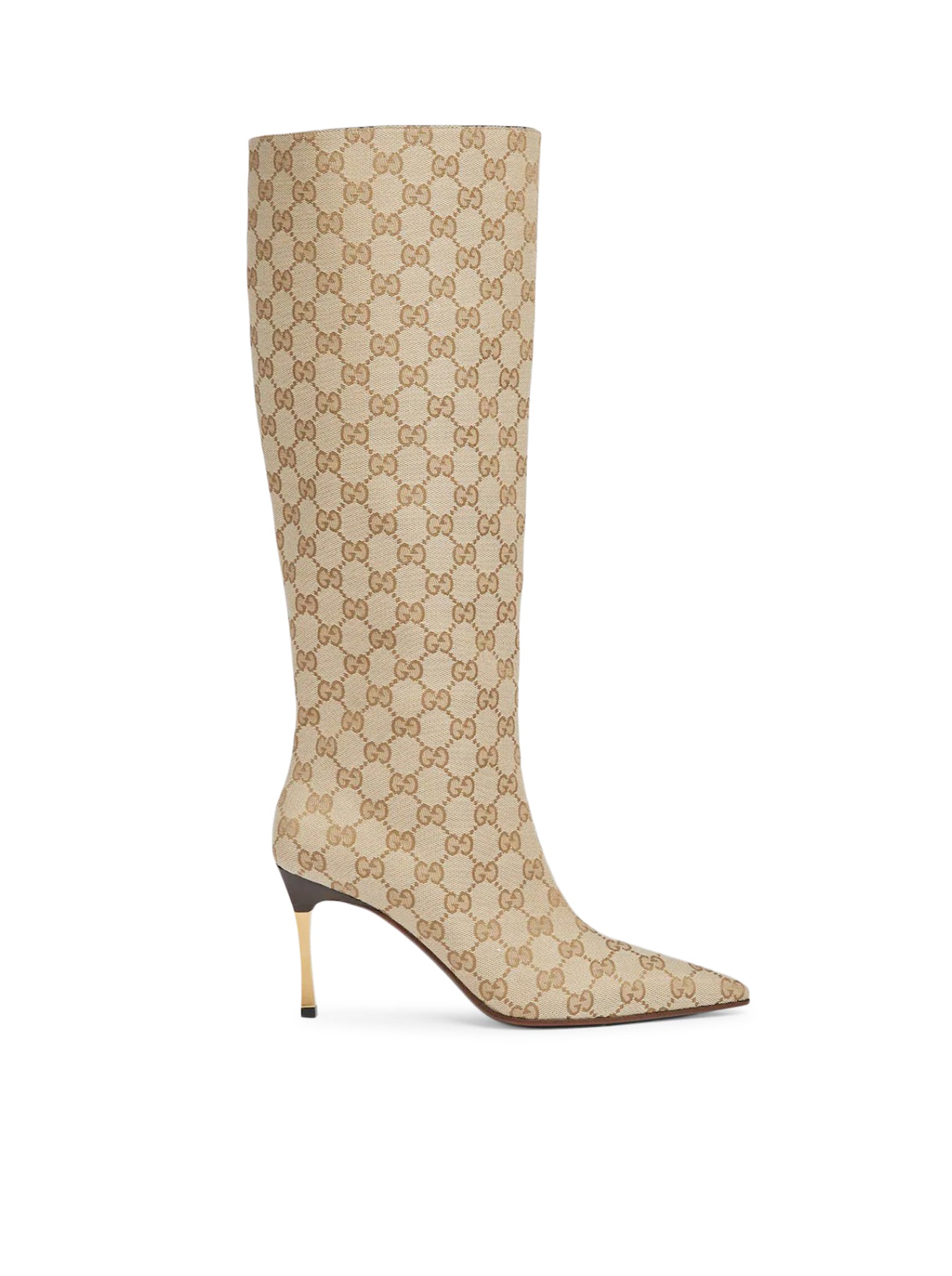 Gg Fabric Bombshell Boots Gucci оригінал – Купити в Україні – боковий вид