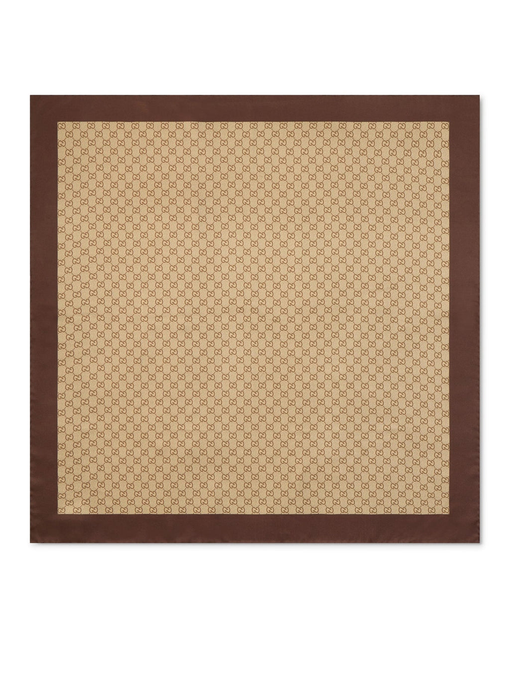 Оригінальна Printed Silk Twill Scarf Gucci – боковий вид