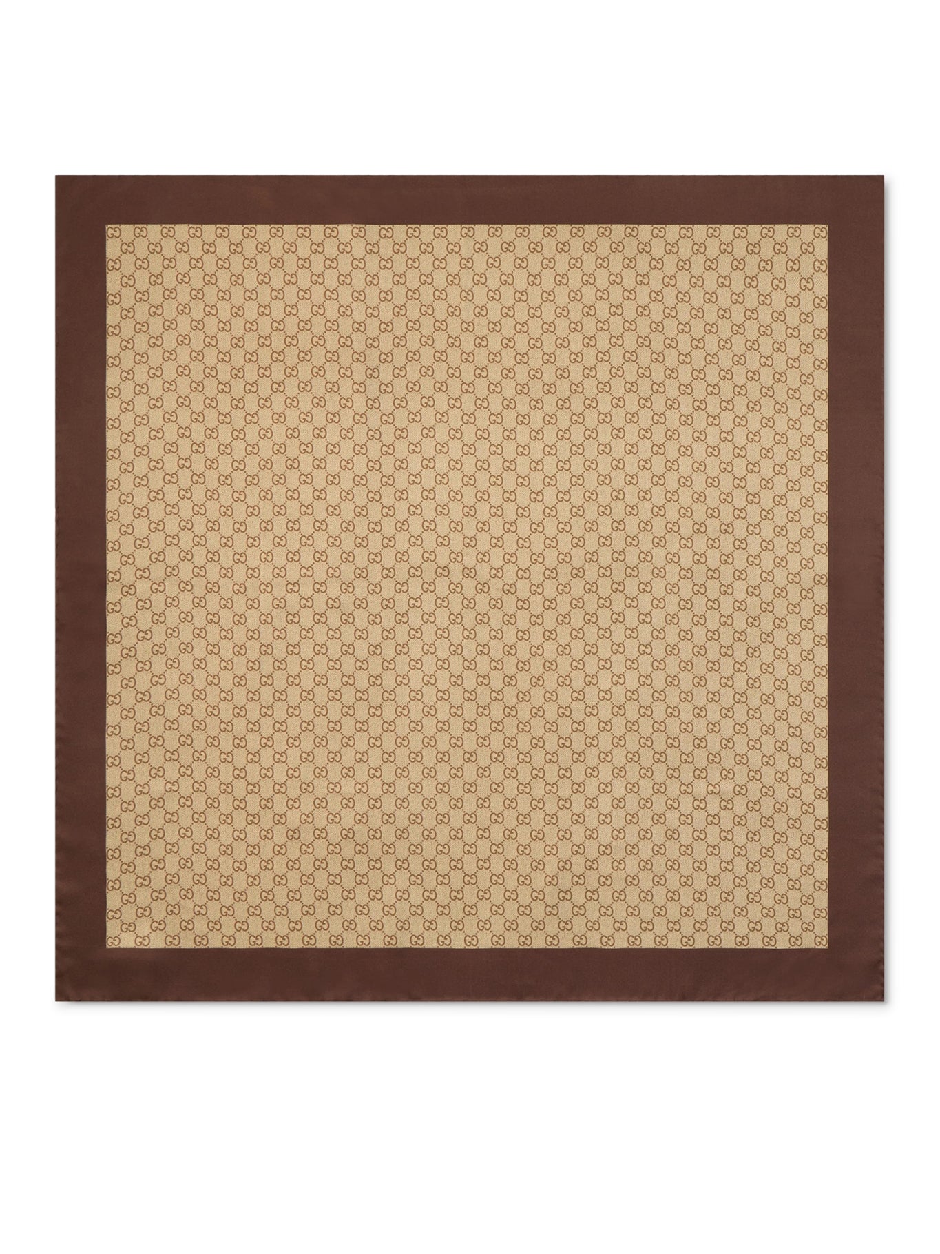 Оригінальна Printed Silk Twill Scarf Gucci – боковий вид
