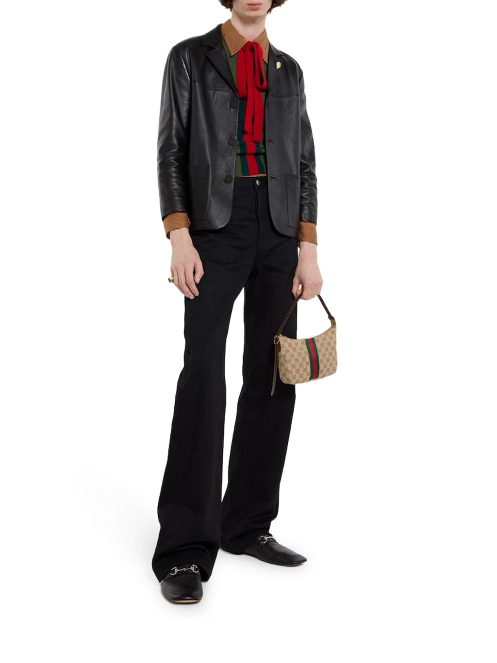 Оригінальна Small Shoulder Bag With Lunette Gucci – детальний вид