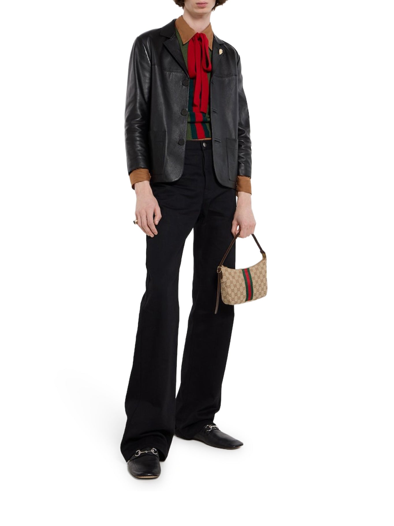 Оригінальна Small Shoulder Bag With Lunette Gucci – детальний вид
