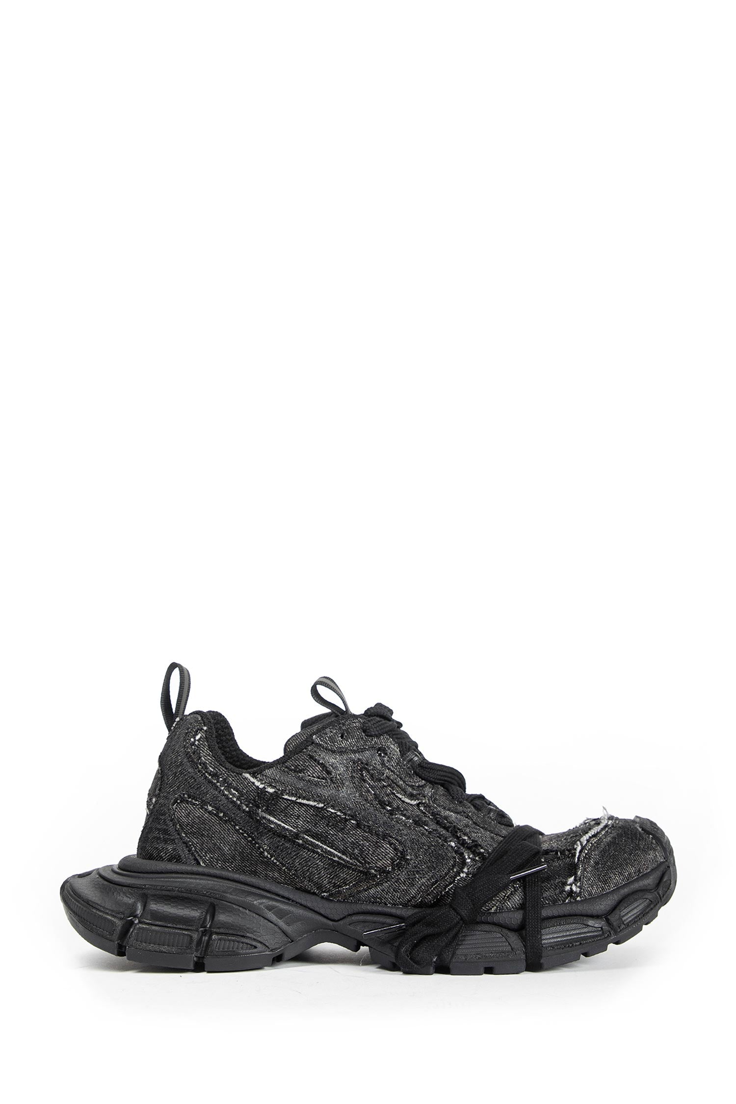 Оригінальна 3xl Sneaker In Denim Balenciaga – боковий вид