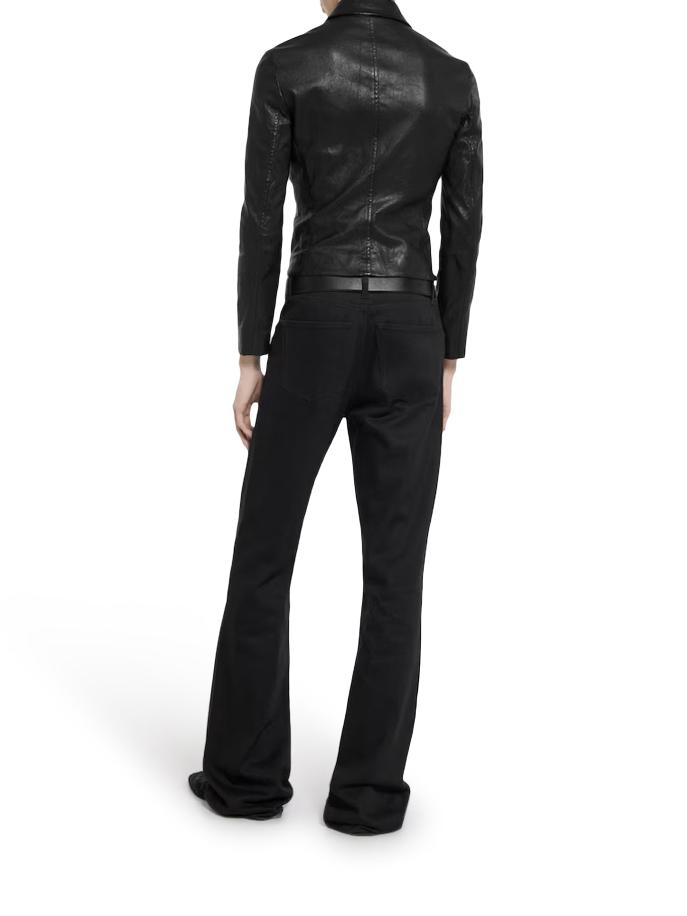 Cotton Denim Trousers With Horse Detail Gucci – Гарантія оригінальності – детальний вид