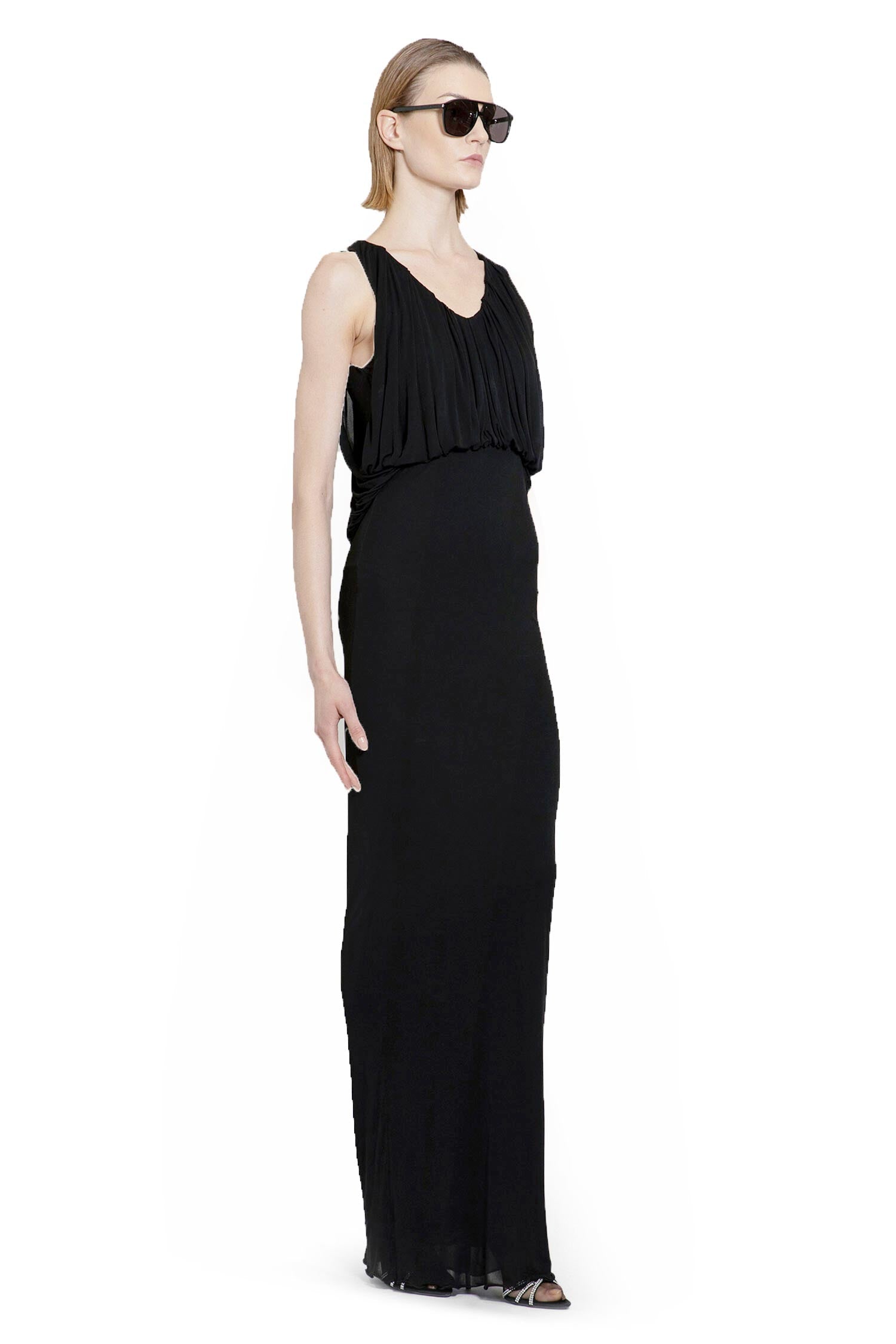 Long Draped Dress Saint laurent оригінал – Купити в Україні – детальний вид