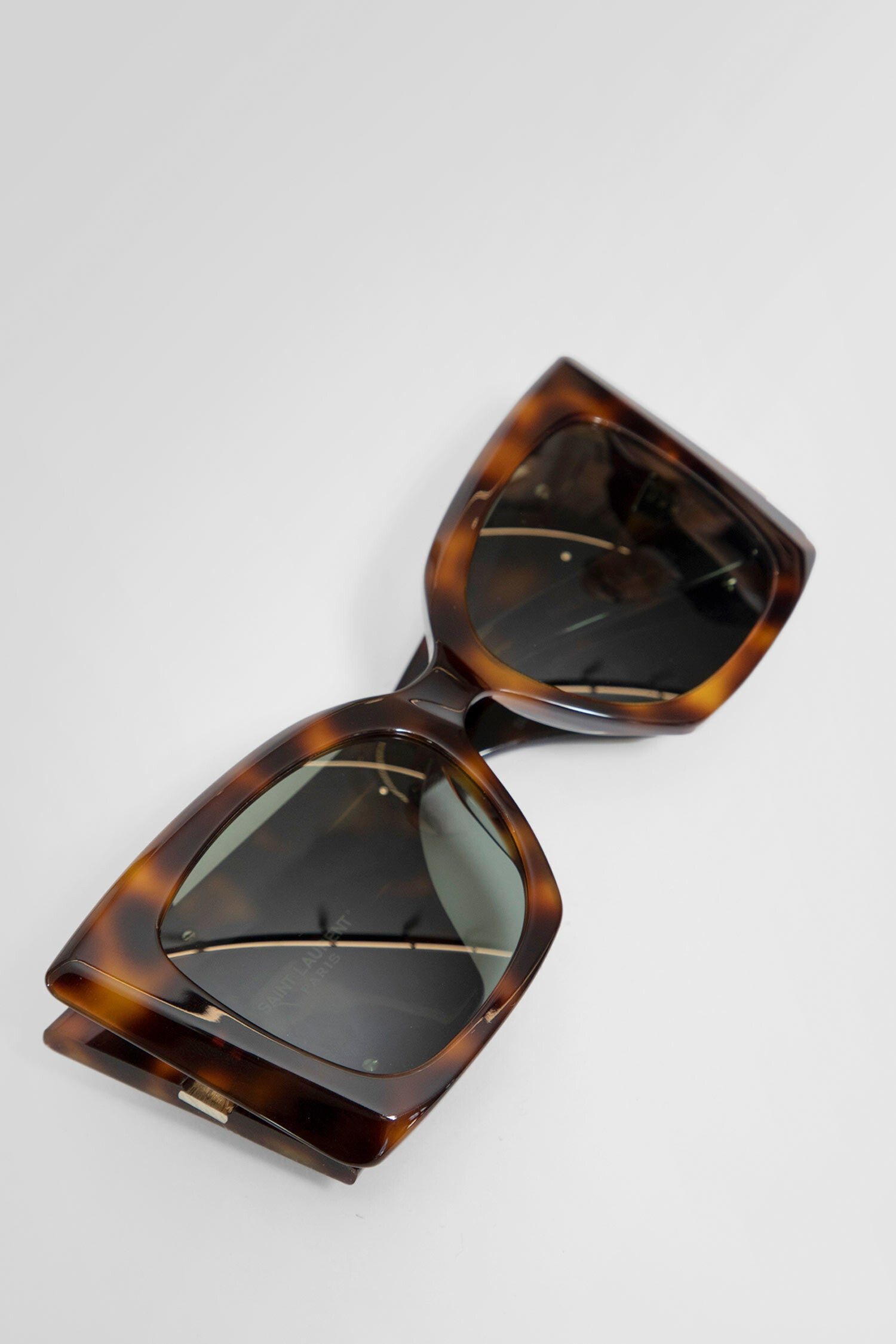 Medium Havana Sl M119 Blaze Sunglasses Saint laurent – Гарантія оригінальності – вид 7