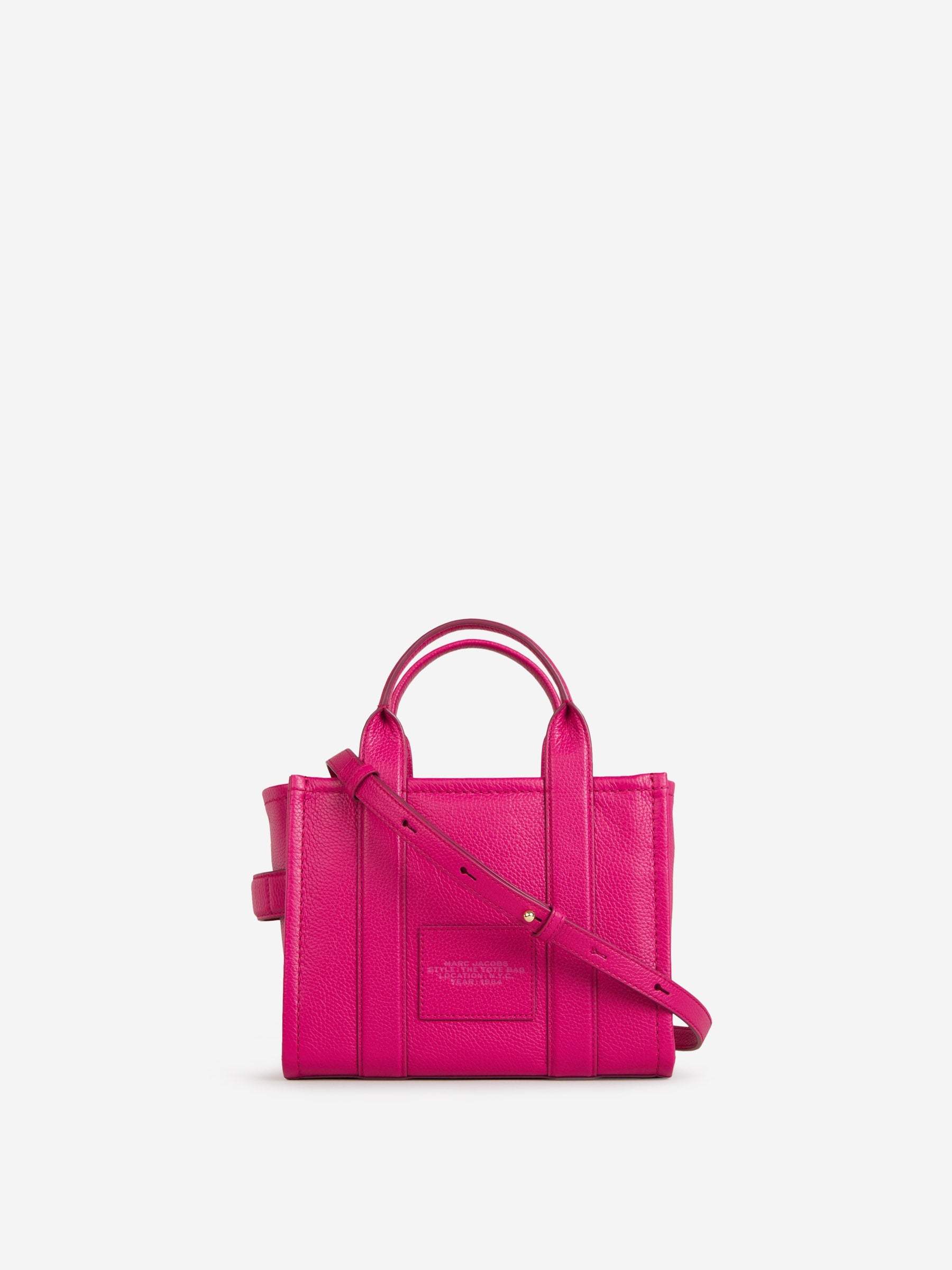 Leather Tote Bag Mini Marc jacobs – Гарантія оригінальності – вид ззаду