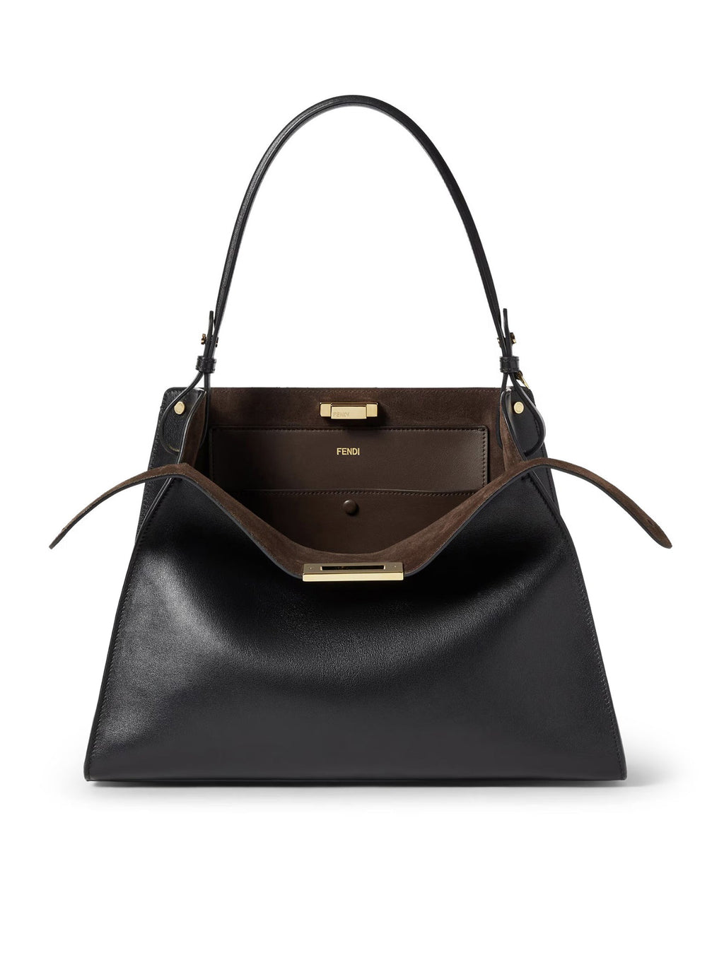 Оригінальна Way Medium Leather Bag Fendi – вид 6