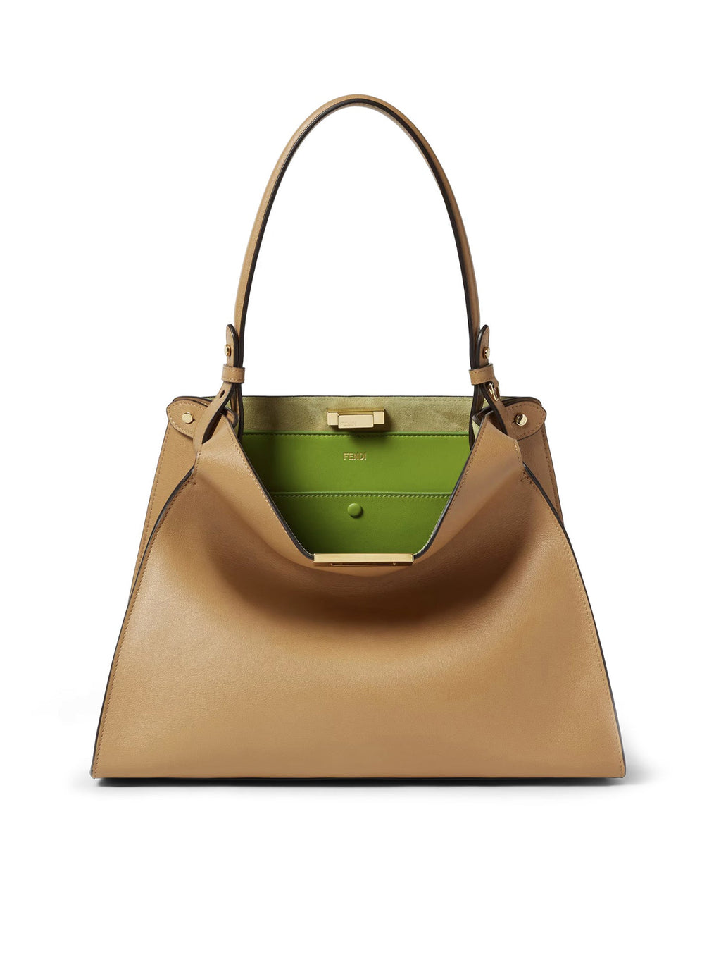 Оригінальна Way Medium Leather Bag Fendi – боковий вид