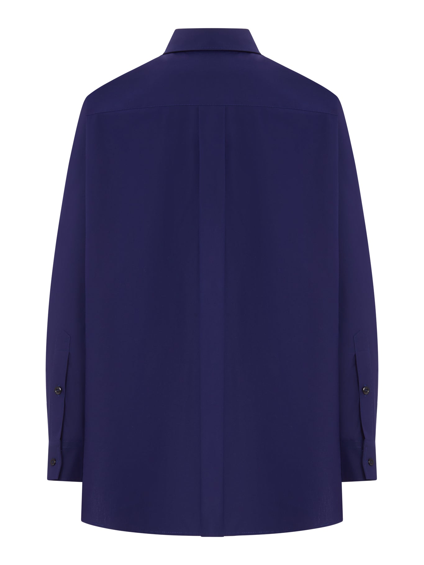 Poplin Shirt With Cut-Out Details Fendi – Гарантія оригінальності – вид ззаду