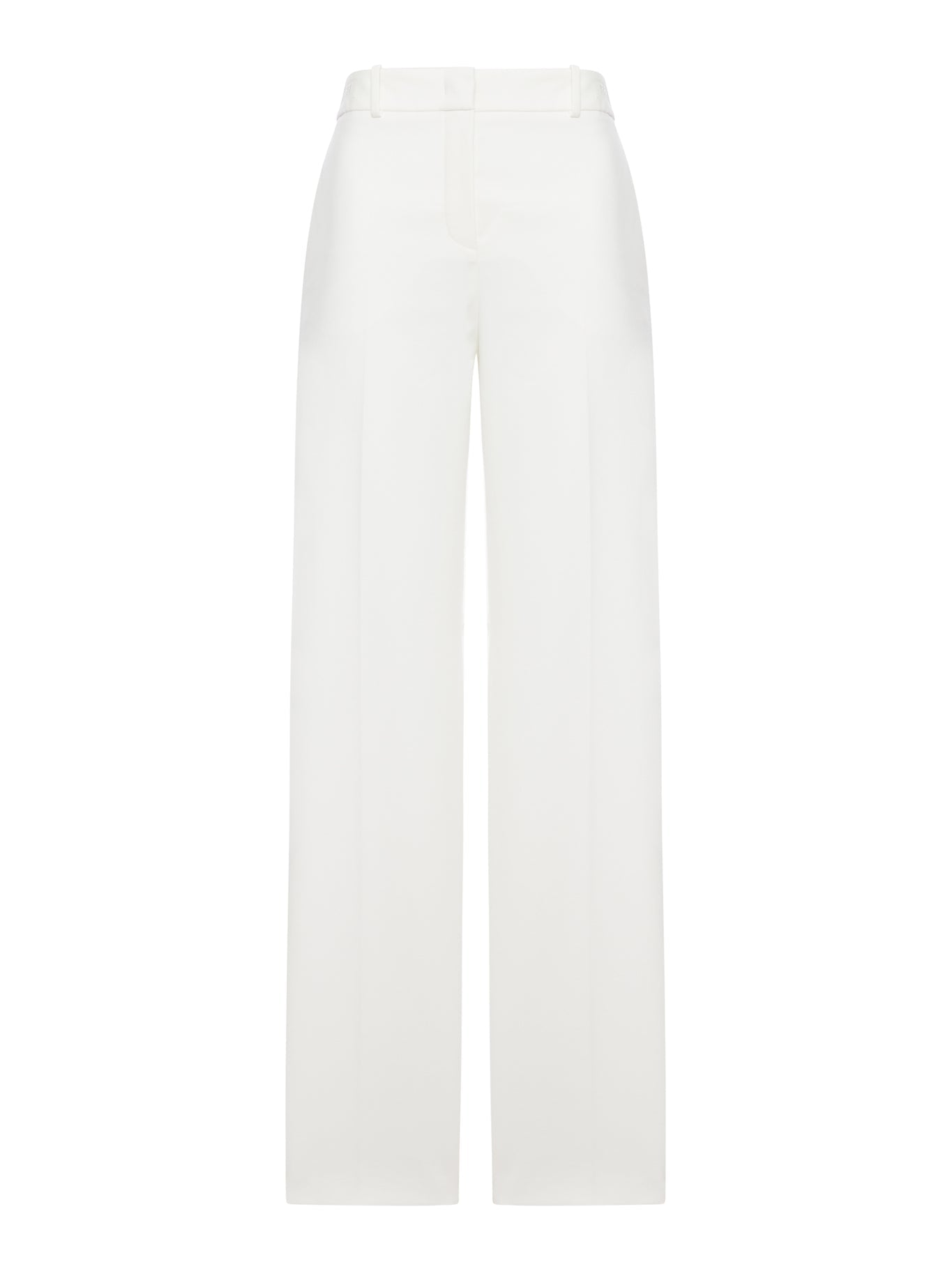 Оригінальна Wide Leg Pants In Fluid Cotton Fendi – боковий вид