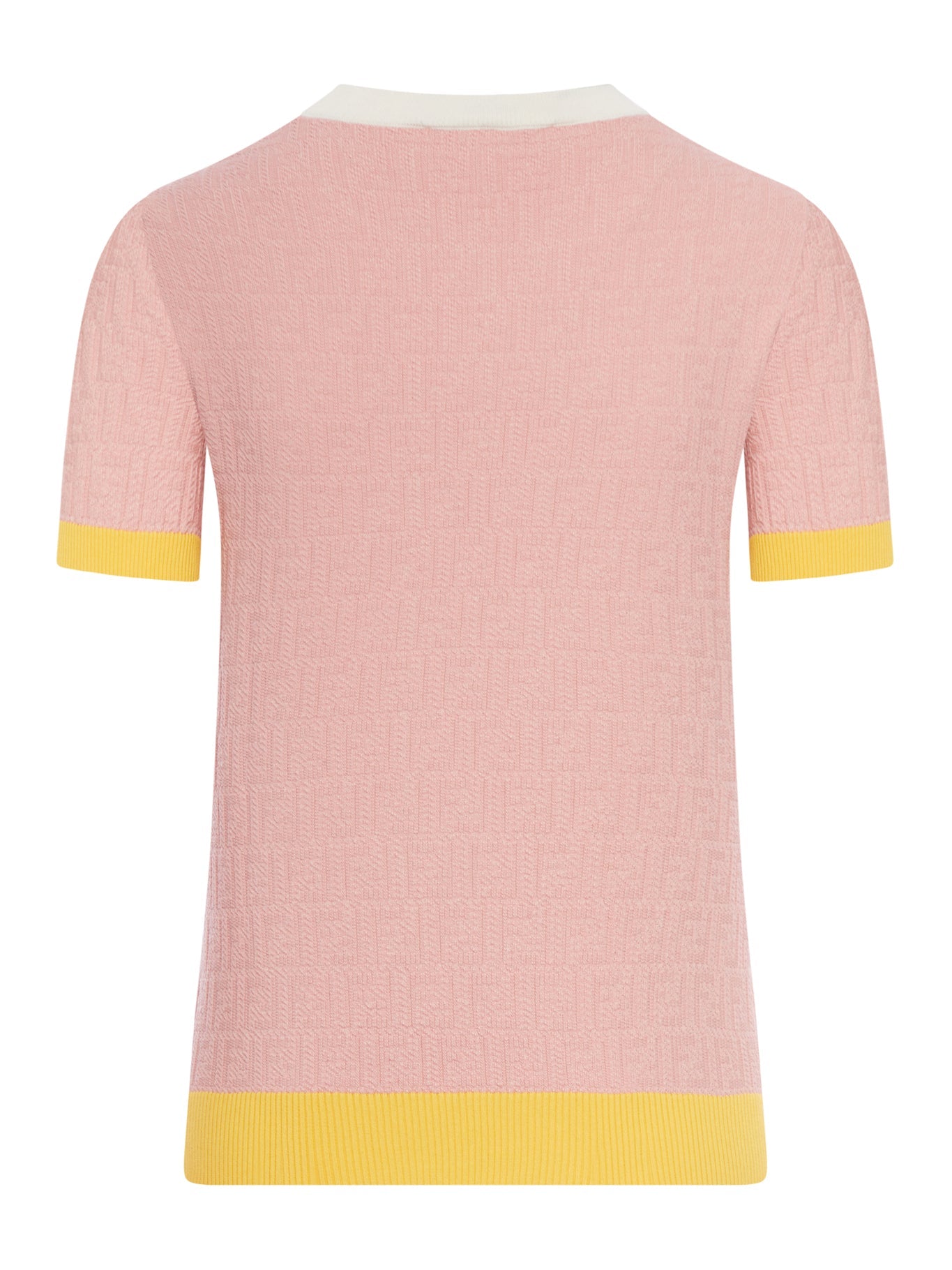 Crew Neck Cotton And Silk Sweater Fendi – Гарантія оригінальності – вид ззаду