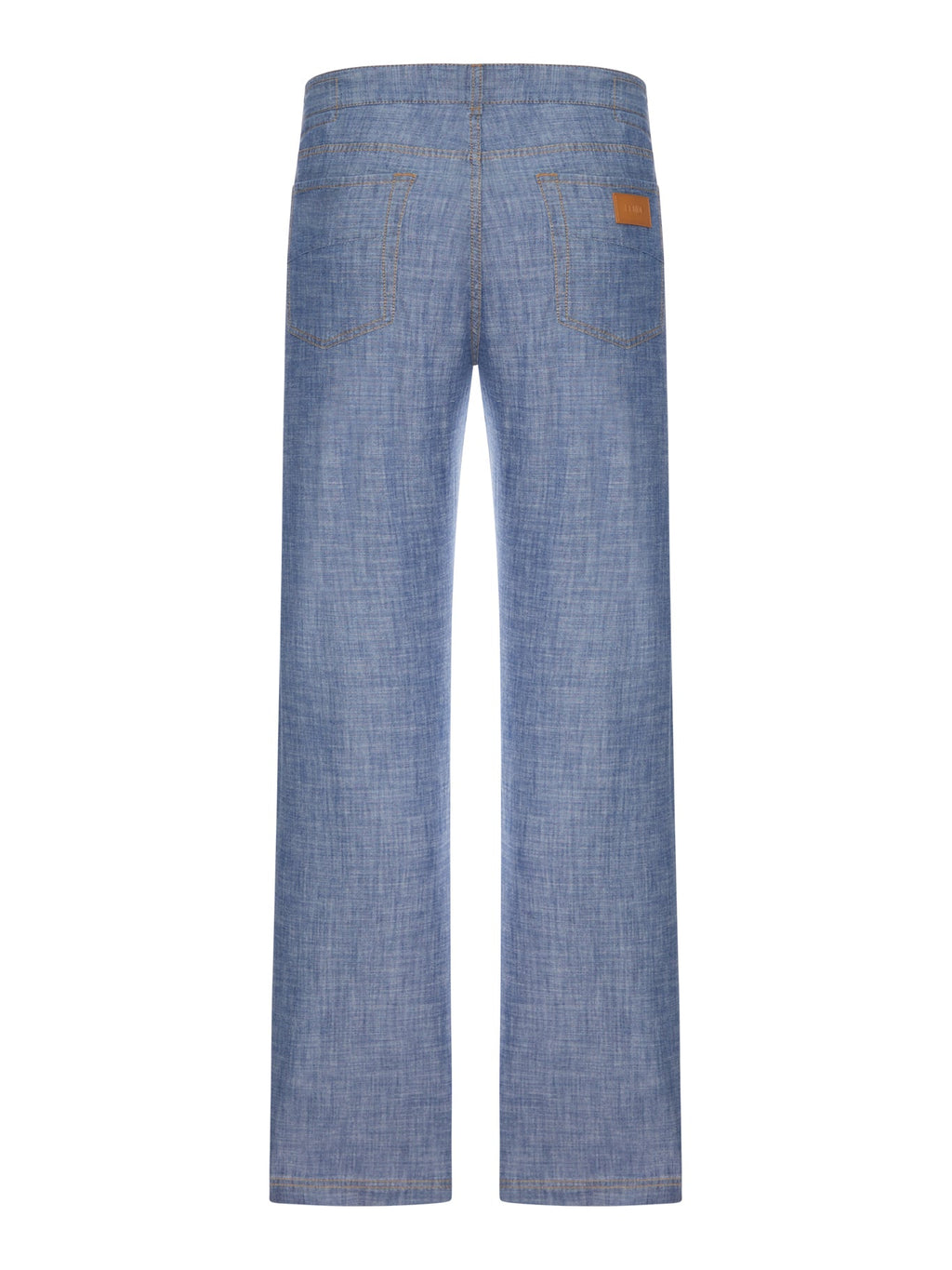 Blue Chambray Denim Pants Fendi оригінал – Купити в Україні – вид ззаду