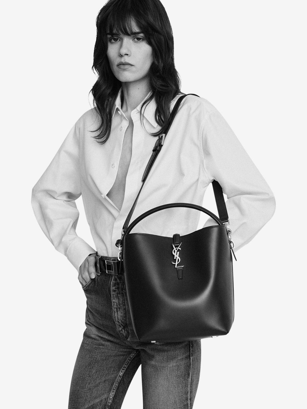 Le 37 Shoulder Bag Saint laurent оригінал – Купити в Україні – вид ззаду