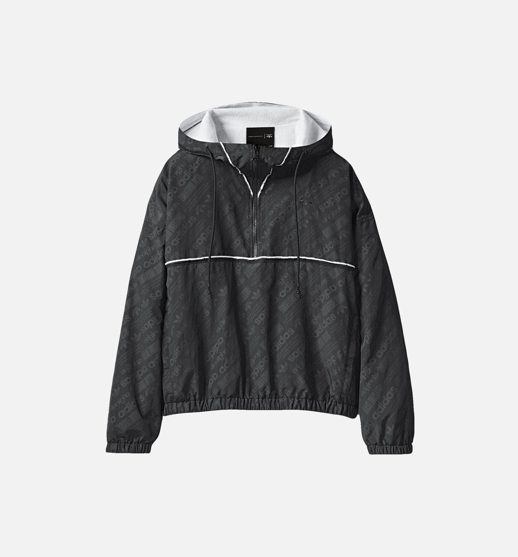 X Alexander Wang Capsule Collection Windbreaker Mens Black Adidas – Гарантія оригінальності – боковий вид