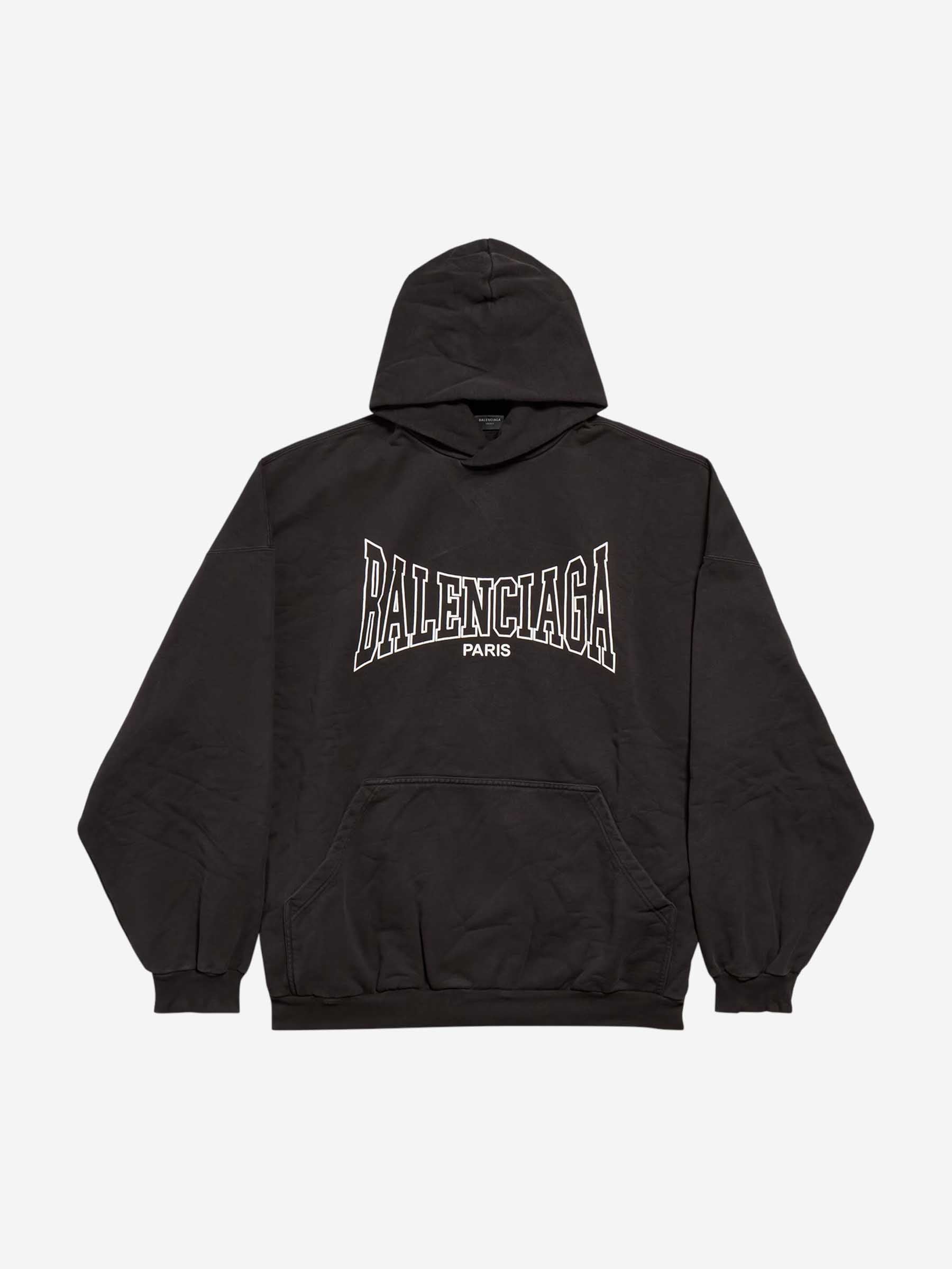Logo Sweatshirt Balenciaga оригінал – Купити в Україні – боковий вид - BALENCIAGA