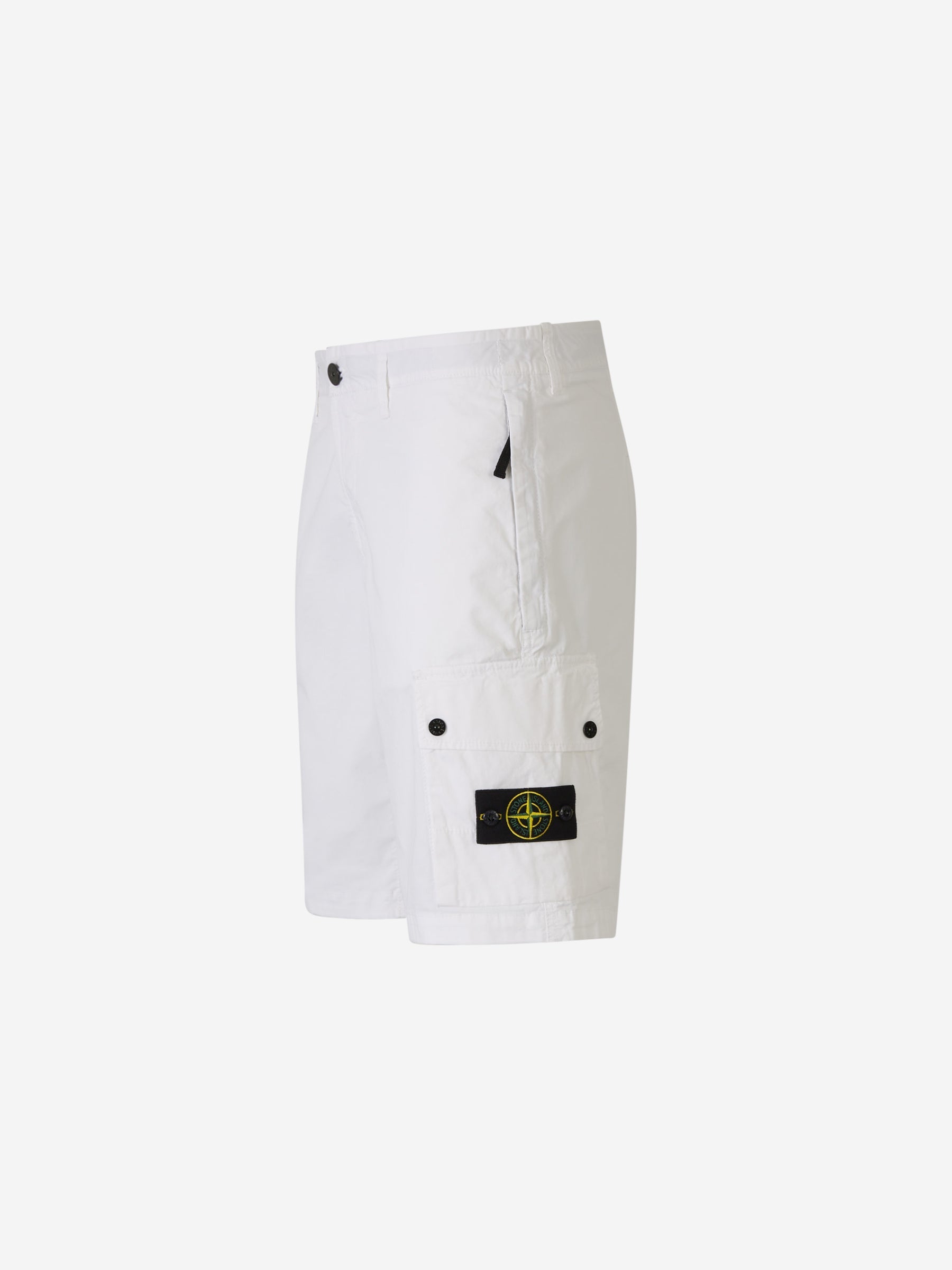 Оригінальна Logo Cargo Bermuda Shorts Stone island – вид ззаду