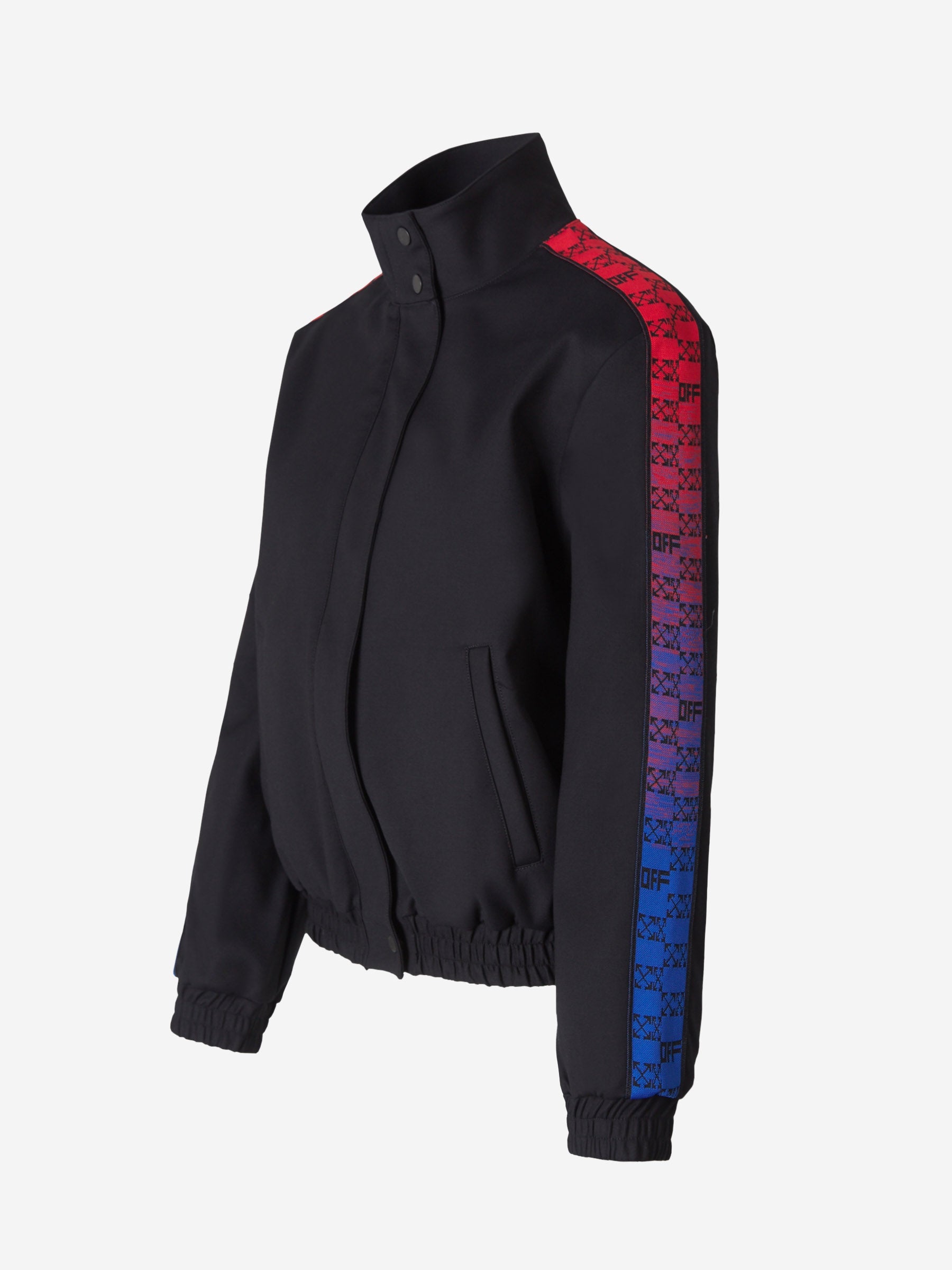 Оригінальна Monogram Tracksuit Jacket Off-white – вид ззаду