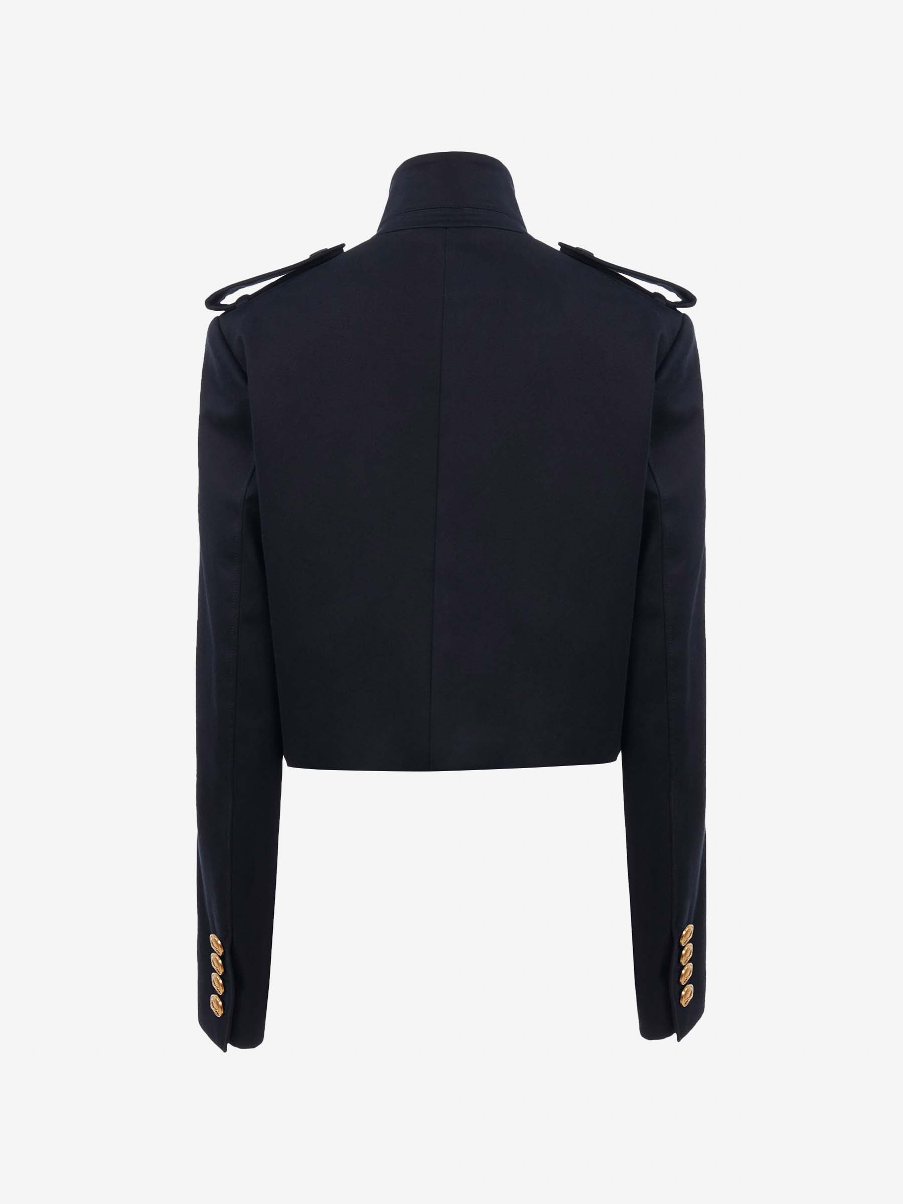 Short Jacket Epaulettes Chloe – Гарантія оригінальності – вид ззаду