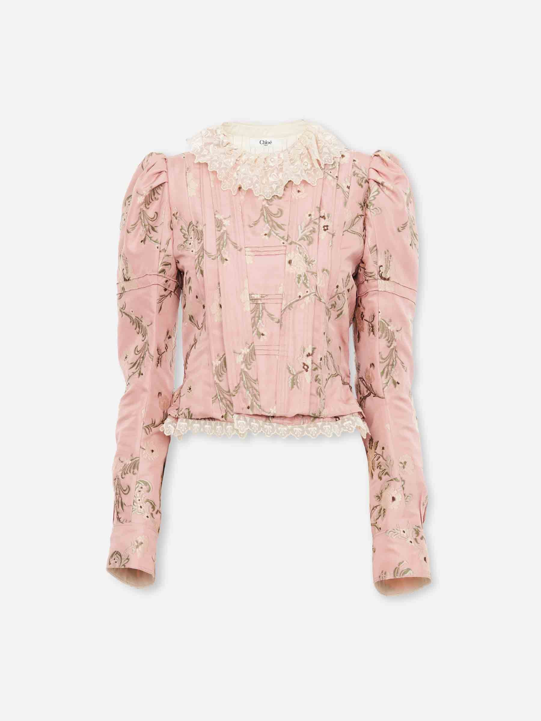 Lace Jacquard Jacket Chloe – Гарантія оригінальності – боковий вид