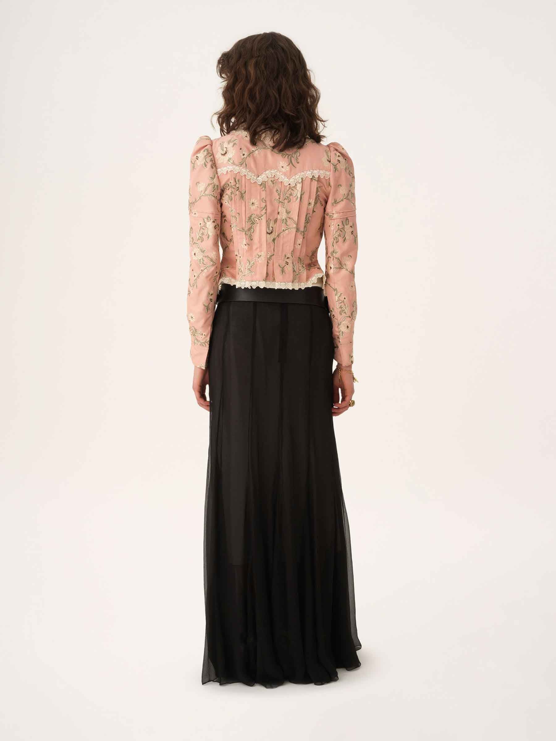 Lace Jacquard Jacket Chloe – Гарантія оригінальності – детальний вид