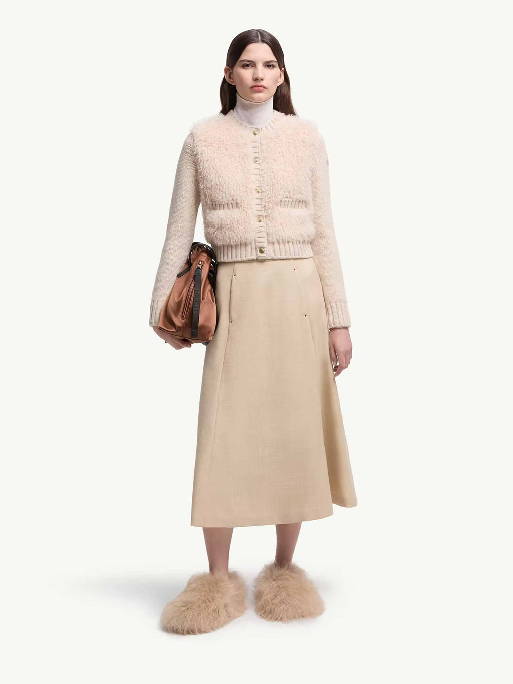Cardigan Wool Plush Moncler оригінал – Купити в Україні – вид ззаду