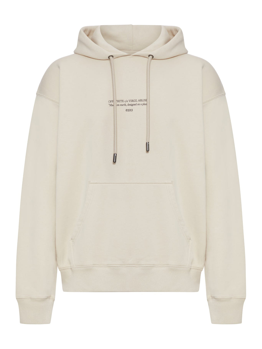 Statement Skate Hoodie Off-white оригінал – Купити в Україні – боковий вид