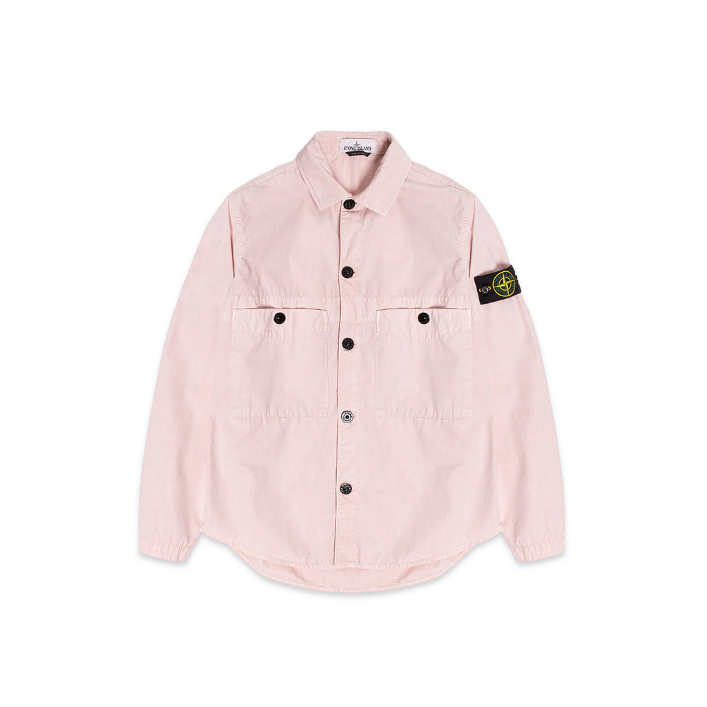 Mens Over Shirt Antique Rose Stone island – Гарантія оригінальності – боковий вид