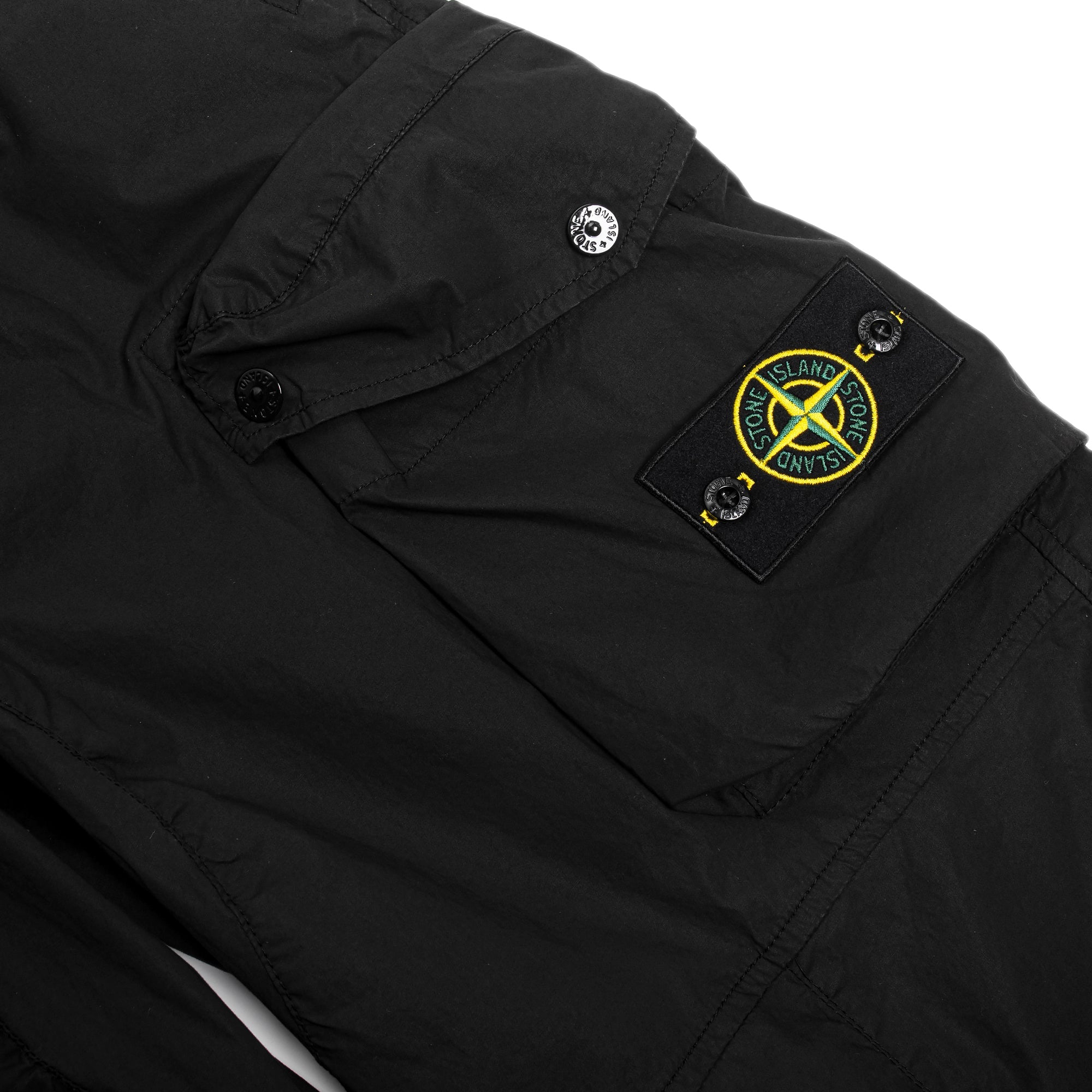 Mens Cargo Pants Black Stone island – Гарантія оригінальності – детальний вид