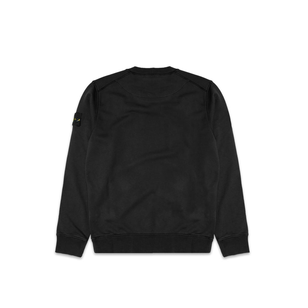 Оригінальна Basic Crewneck In Black Stone island – вид ззаду