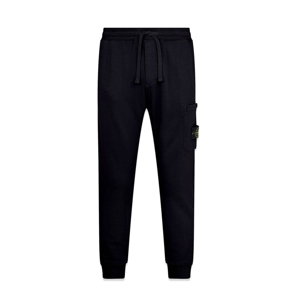 Slim Fit Sweatpant In Black Stone island оригінал – Купити в Україні – боковий вид