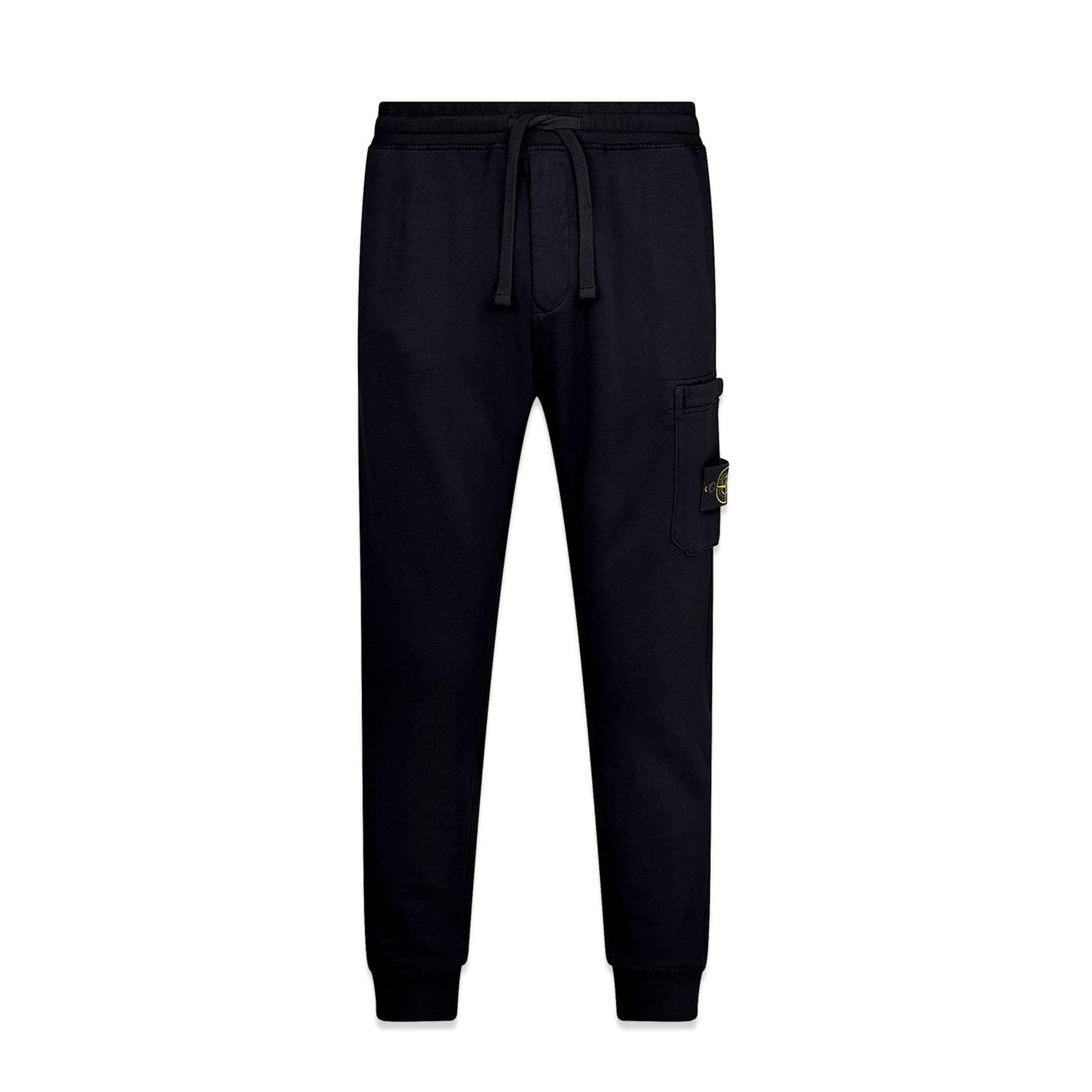 Slim Fit Sweatpant In Black Stone island оригінал – Купити в Україні – боковий вид