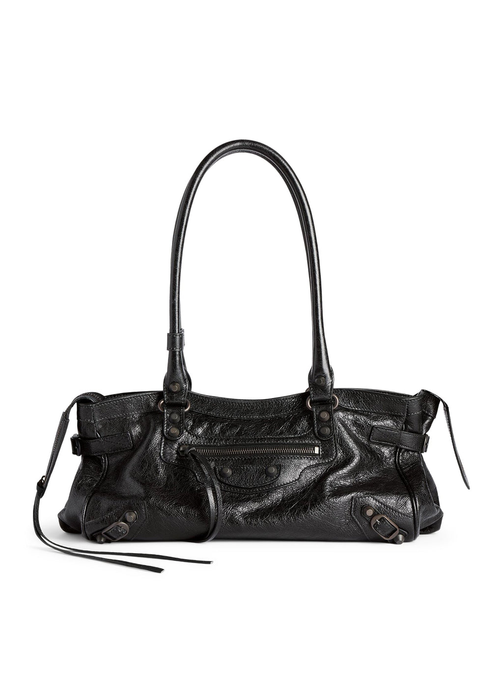 Le City East-West Women`s Bag In Black Balenciaga оригінал – Купити в Україні – боковий вид