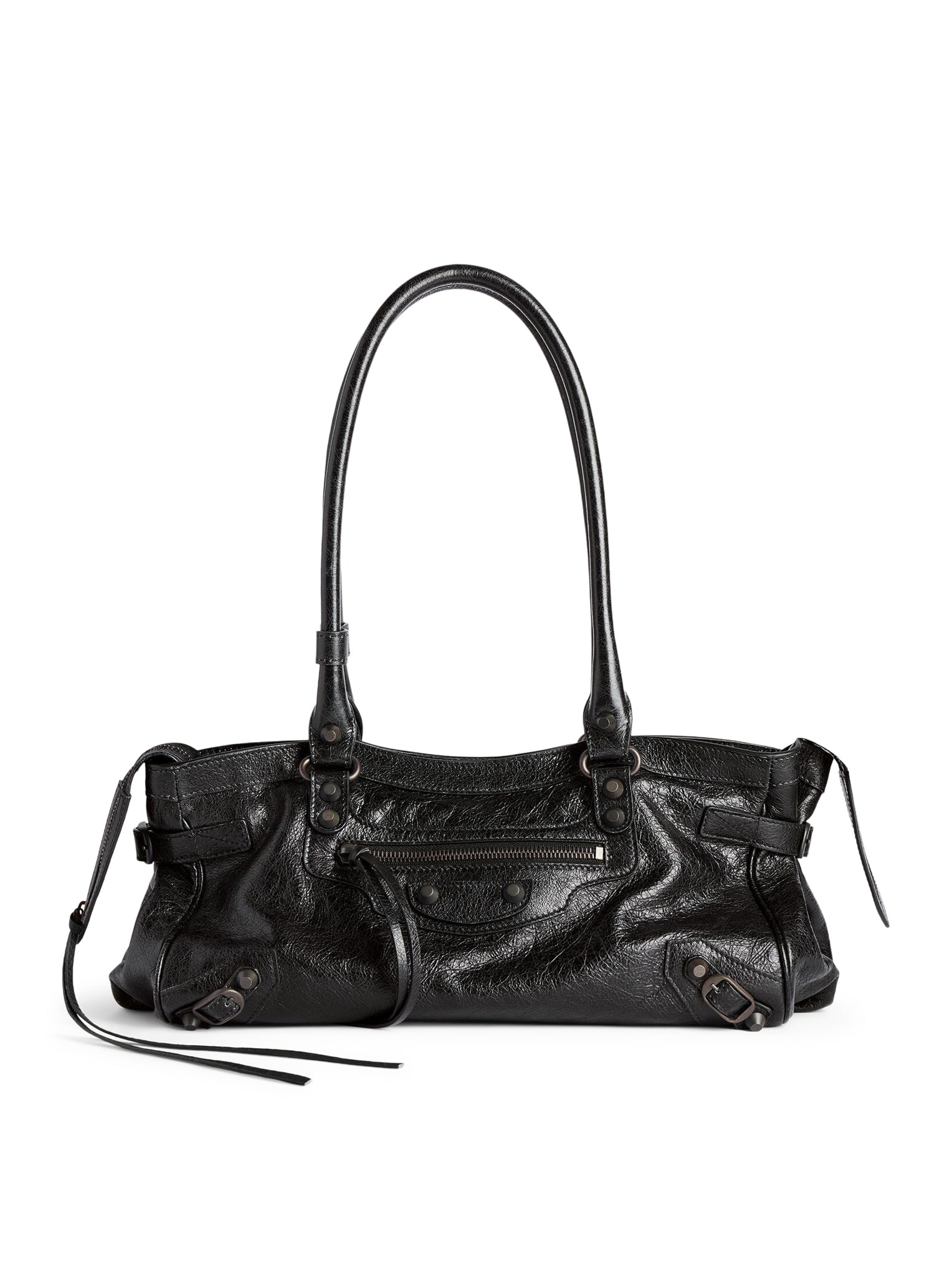 Le City East-West Women`s Bag In Black Balenciaga оригінал – Купити в Україні – боковий вид