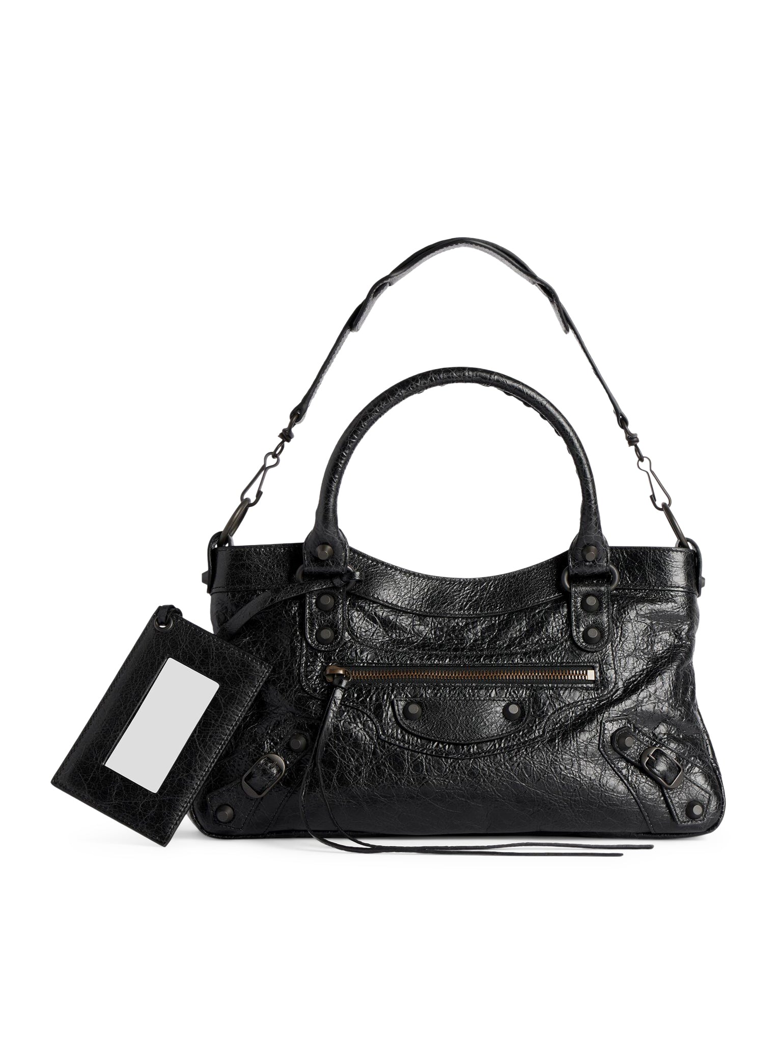 Le City First Women`s Bag In Black Balenciaga оригінал – Купити в Україні – боковий вид