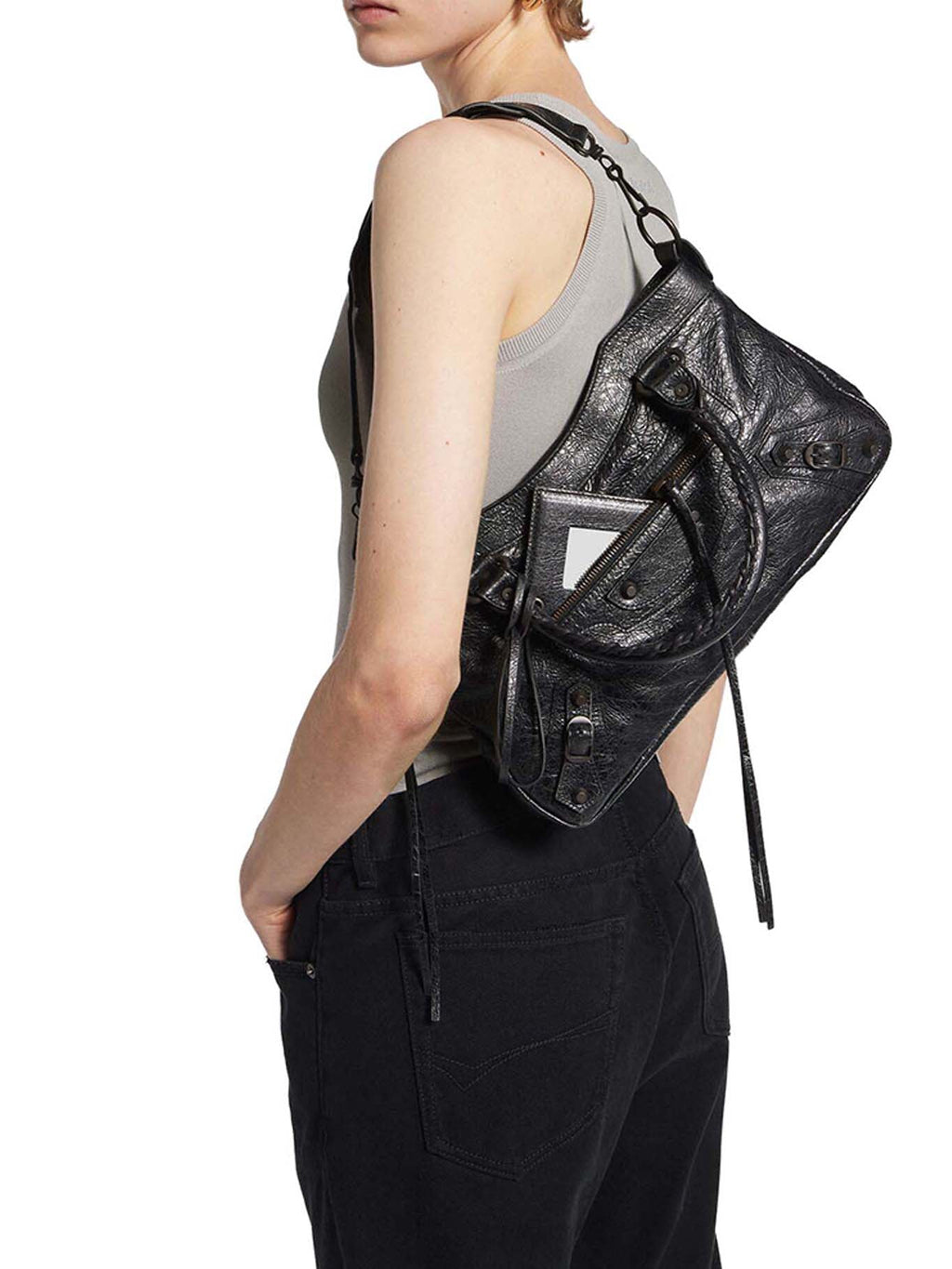 Le City First Women`s Bag In Black Balenciaga оригінал – Купити в Україні – детальний вид