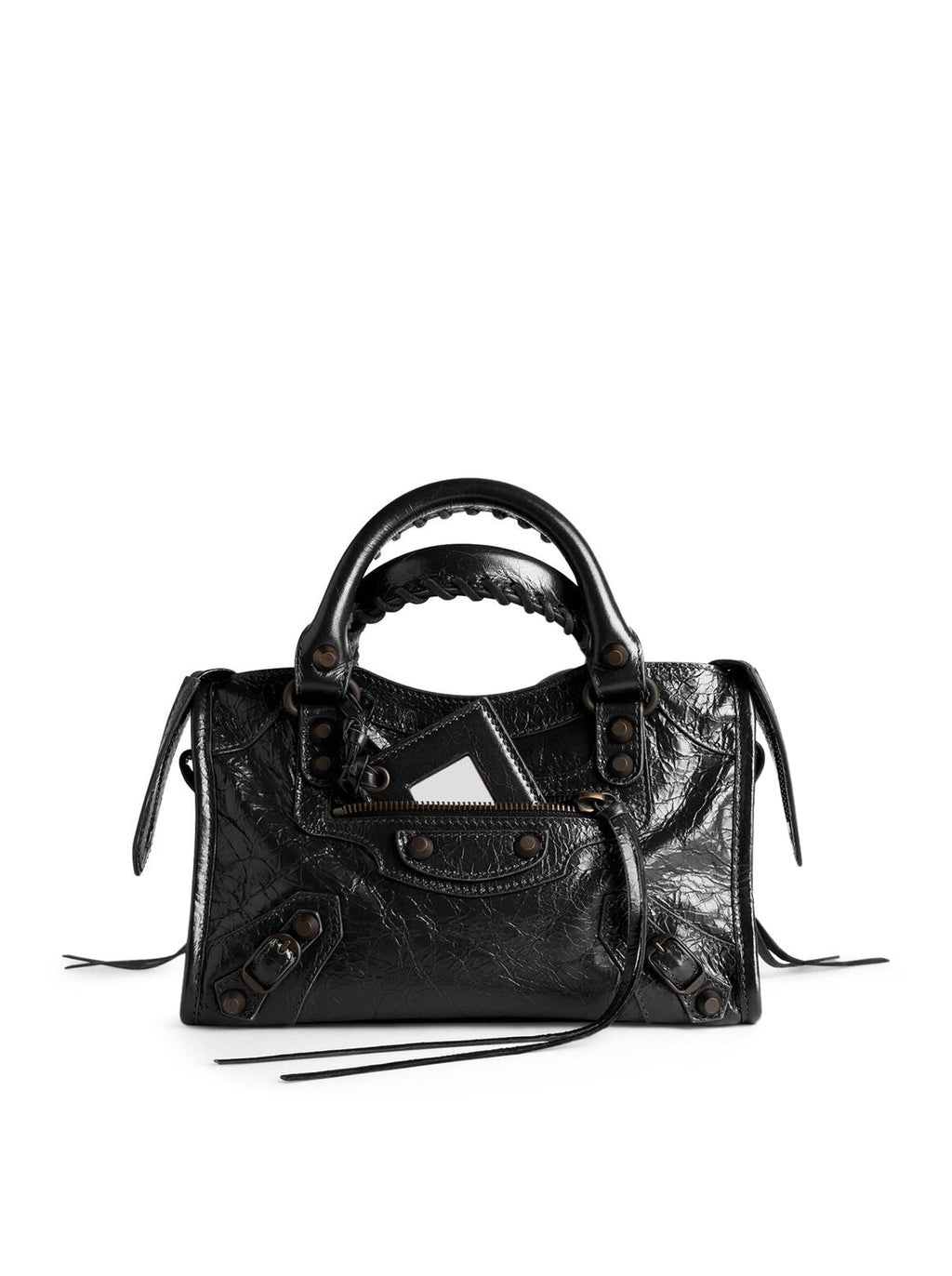 Le City Mini Women`s Bag In Black Balenciaga – Гарантія оригінальності – боковий вид