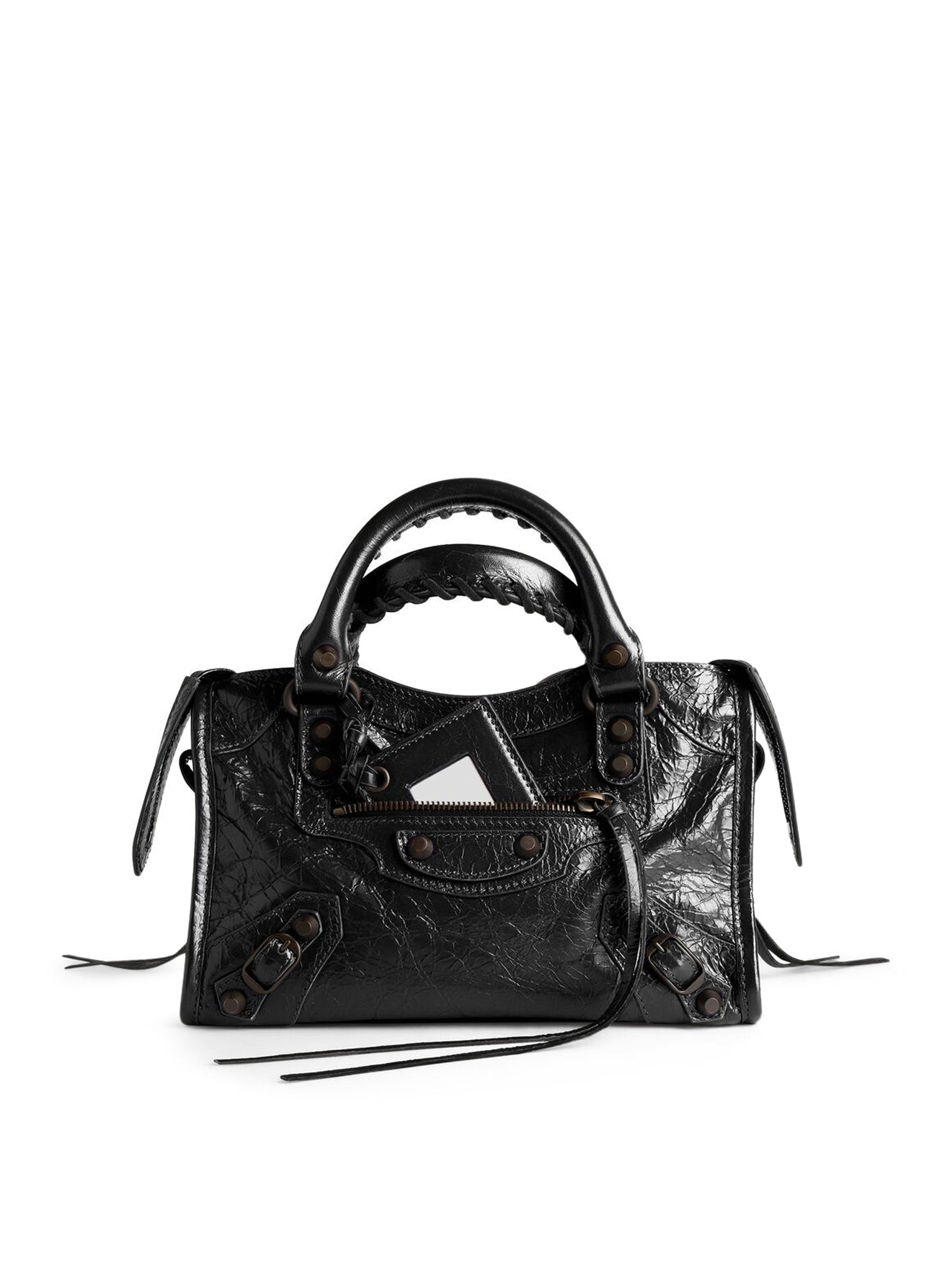 Le City Mini Women`s Bag In Black Balenciaga – Гарантія оригінальності – боковий вид