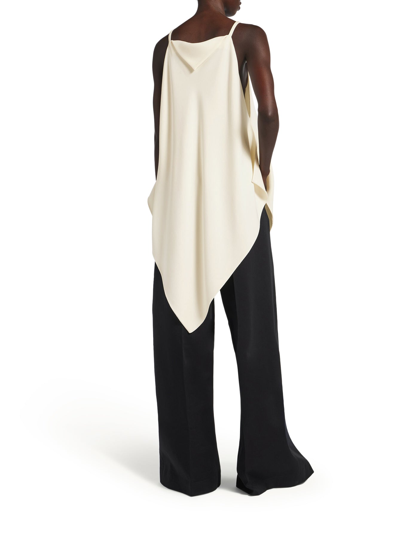 Women`s Scarf Top In Ivory Balenciaga – Гарантія оригінальності – збільшений вид