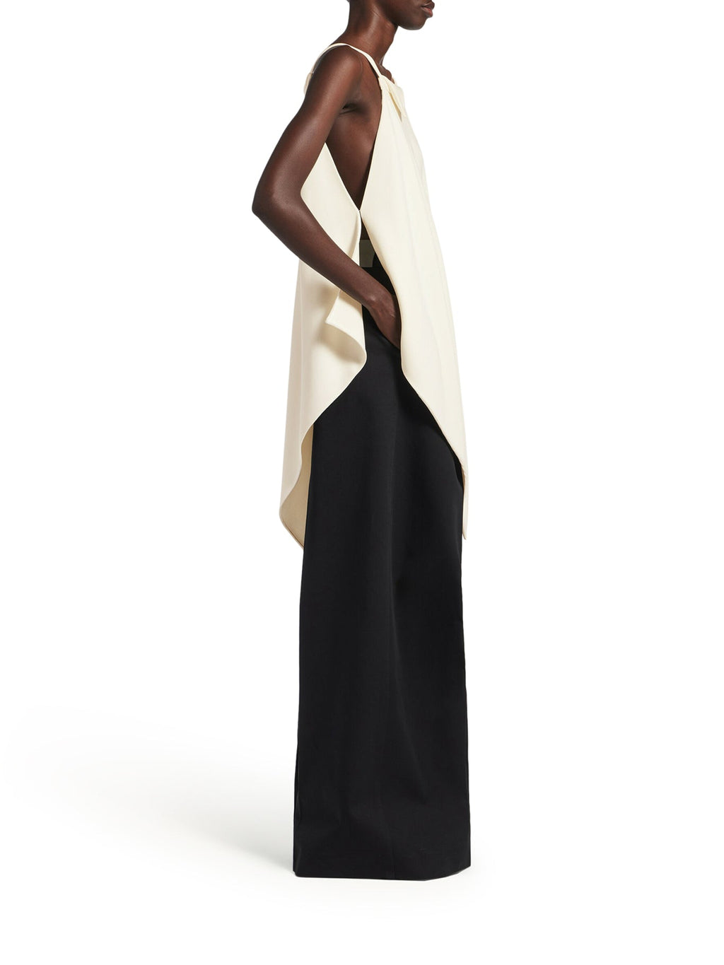 Women`s Scarf Top In Ivory Balenciaga – Гарантія оригінальності – вид 6