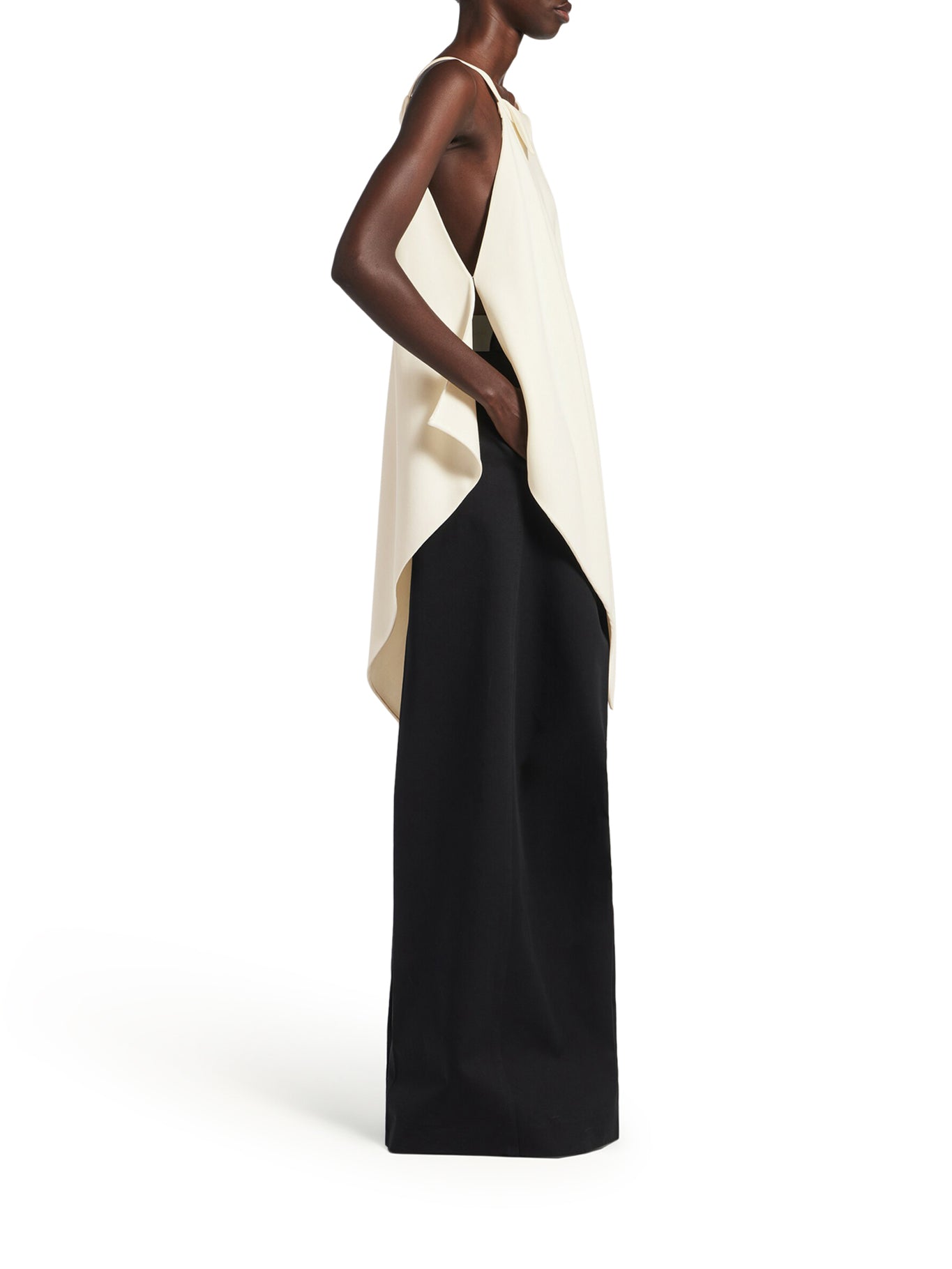 Women`s Scarf Top In Ivory Balenciaga – Гарантія оригінальності – вид 6