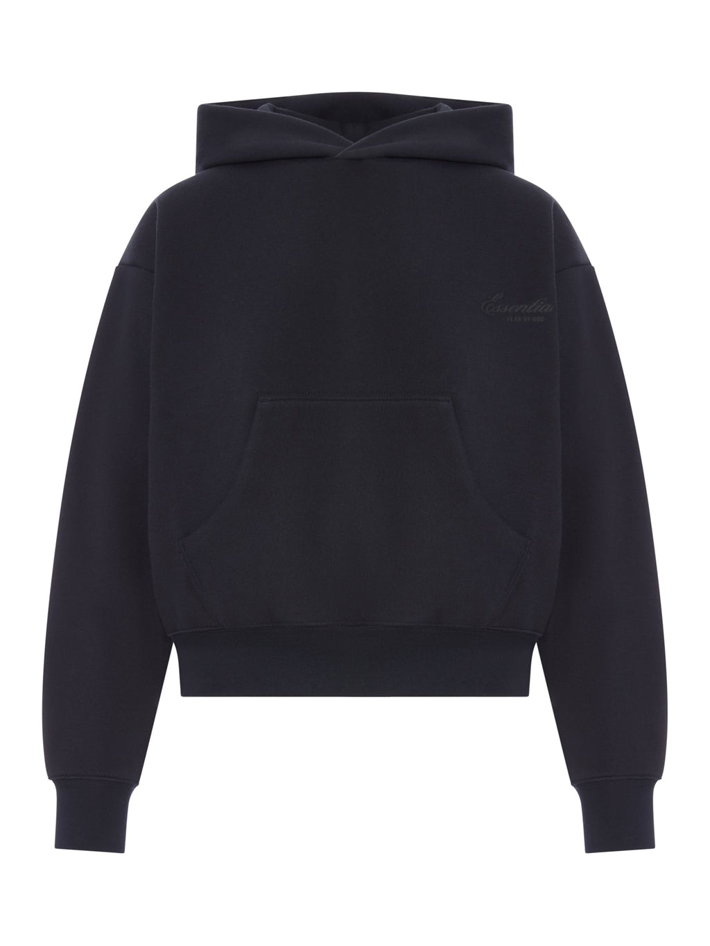 Cotton Blend Hoodie With Logo Fear of god – Гарантія оригінальності – боковий вид