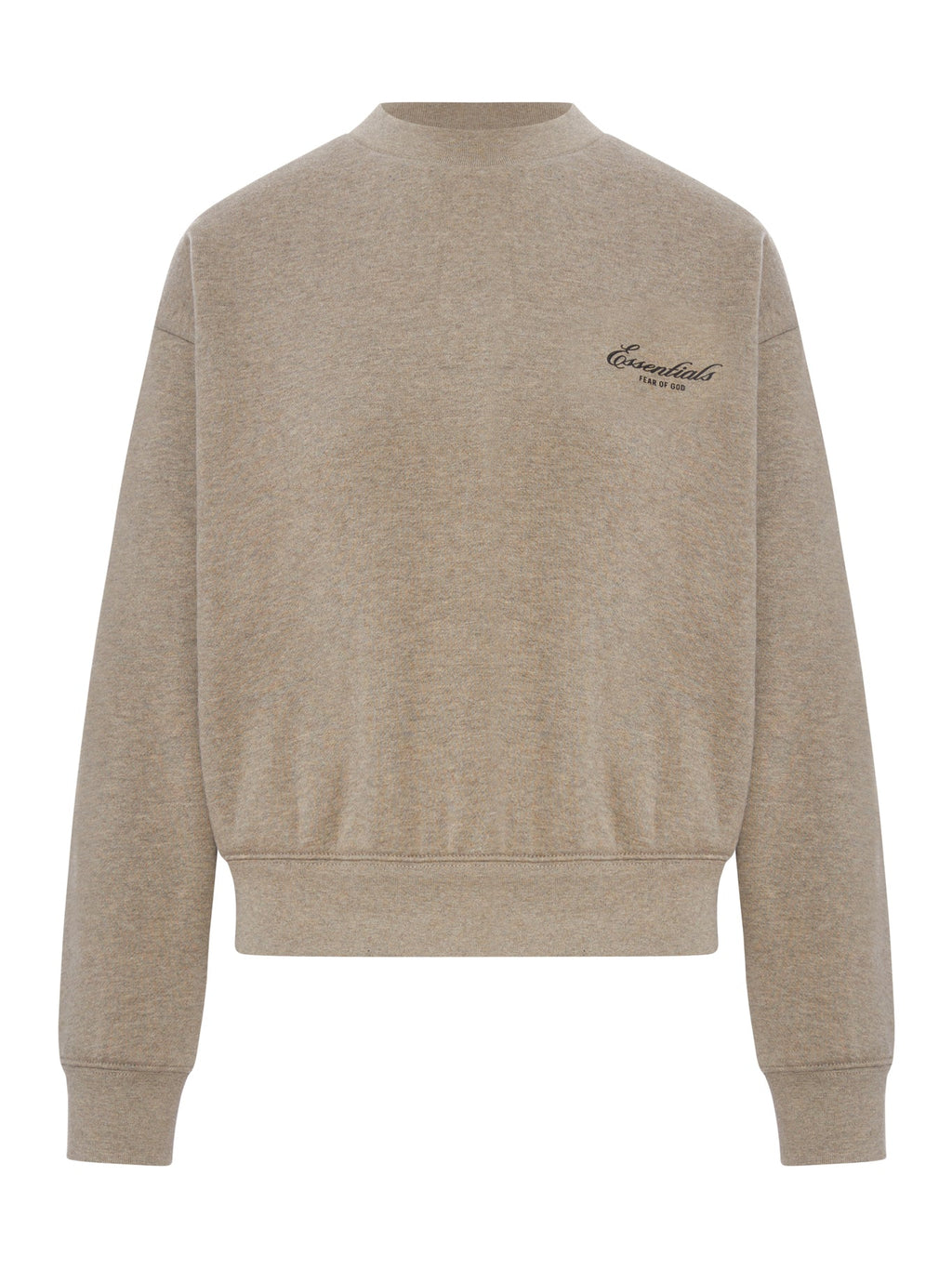 Crew Neck Sweatshirt With Logo In Cotton Fear of god – Гарантія оригінальності – боковий вид