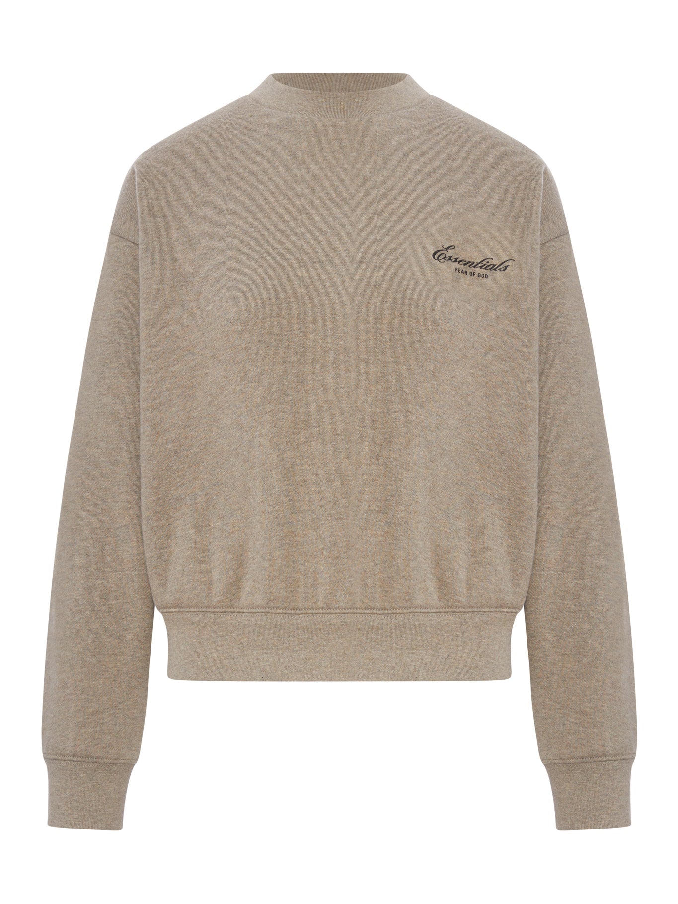Crew Neck Sweatshirt With Logo In Cotton Fear of god – Гарантія оригінальності – боковий вид - FEAR OF GOD