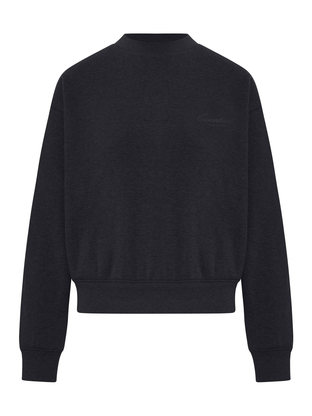 Crew Neck Sweatshirt With Logo In Cotton Fear of god – Гарантія оригінальності – боковий вид