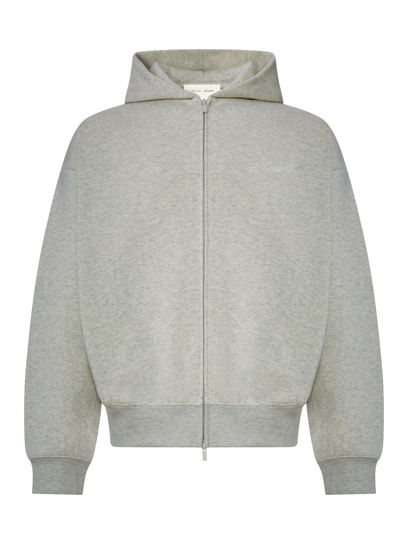Оригінальна Cotton Blend Zip-Up Hoodie Fear of god – боковий вид - FEAR OF GOD