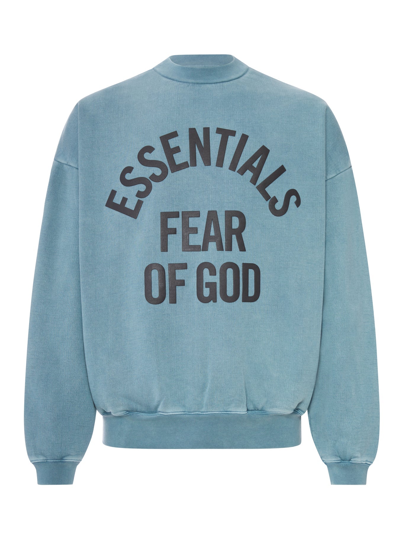 90`s Crew Neck Cotton Campus Sweatshirt Fear of god – Гарантія оригінальності – боковий вид - FEAR OF GOD